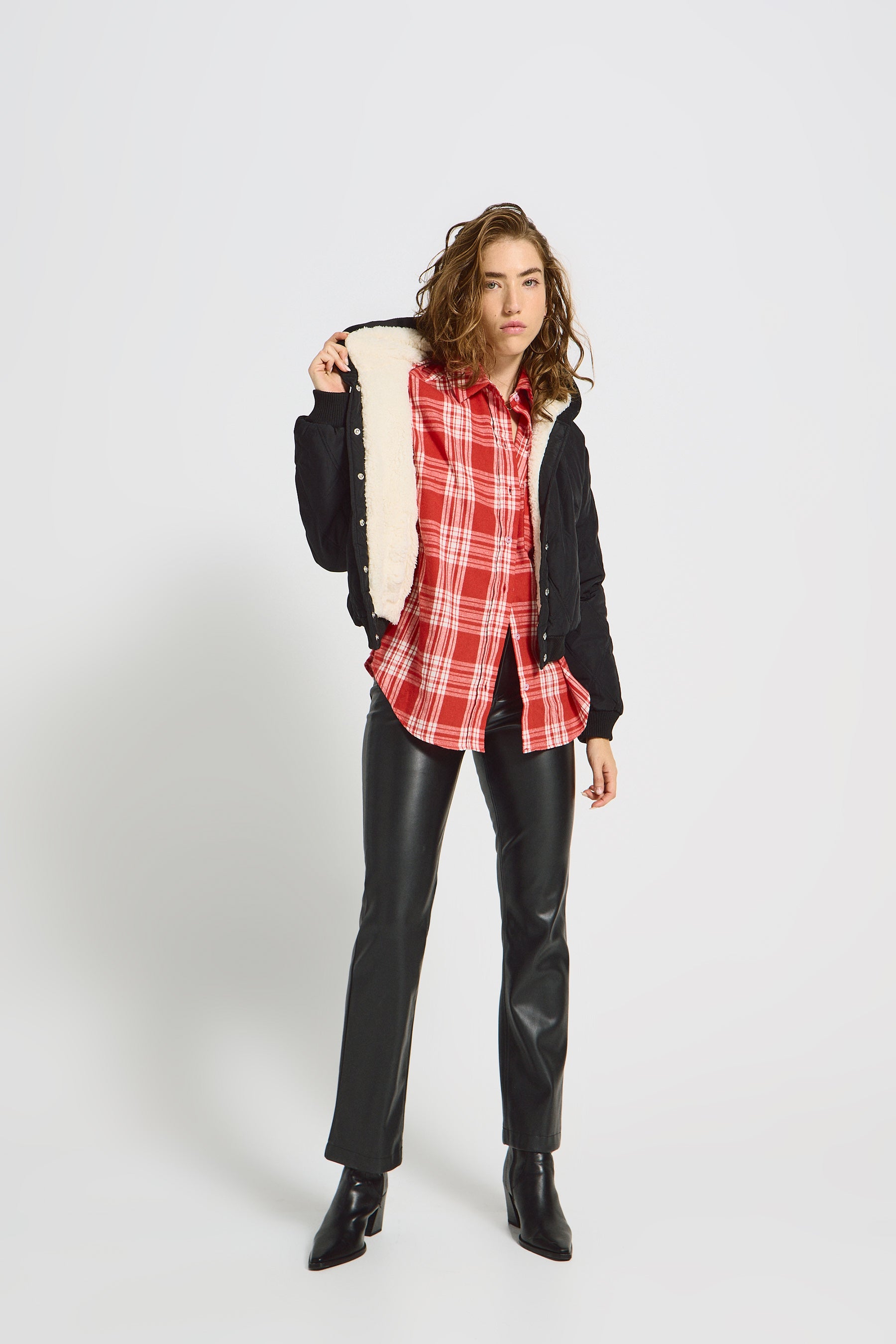 מעיל מעוינים קוזי דוצ