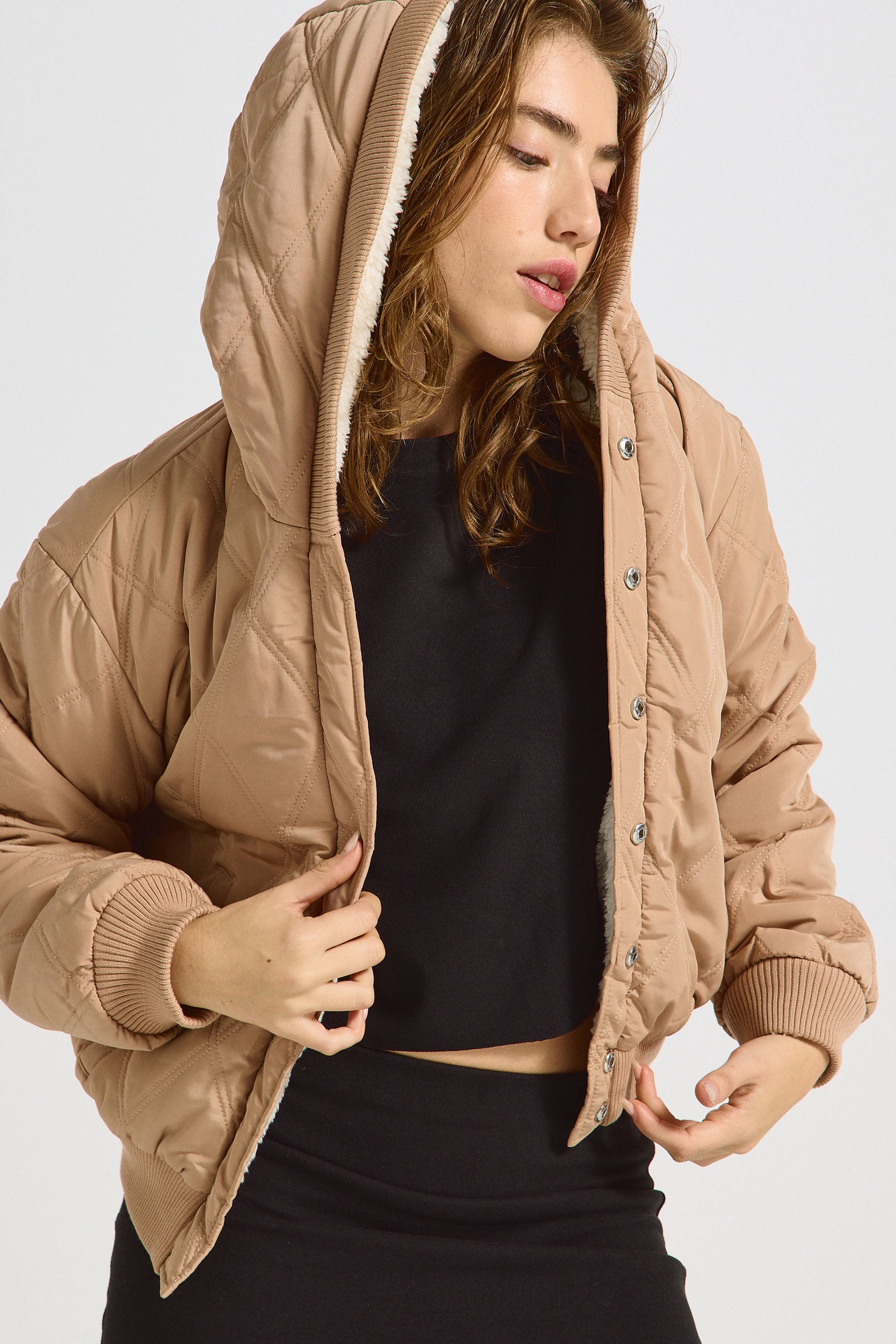 מעיל מעוינים קוזי דוצ