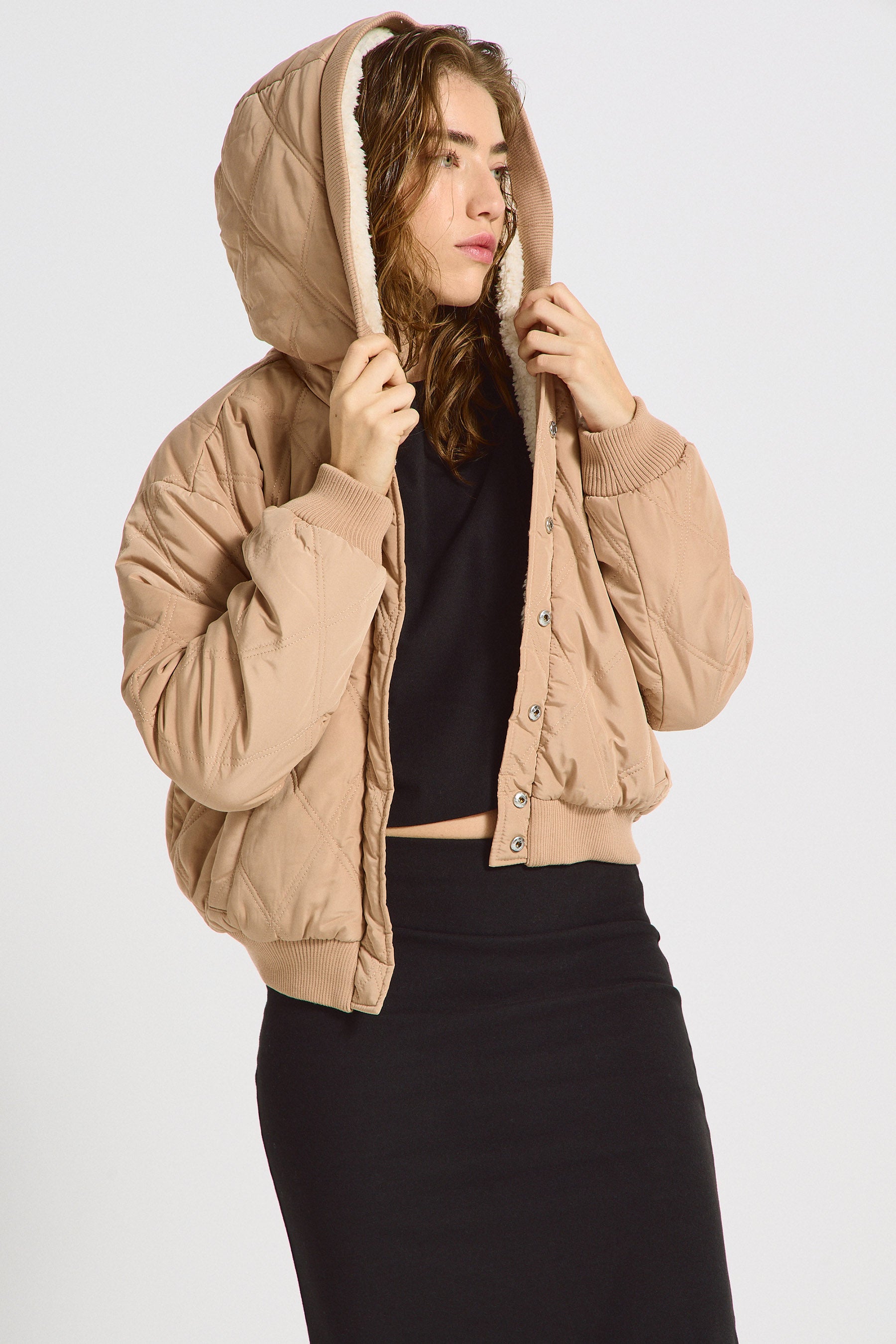 מעיל מעוינים קוזי דוצ