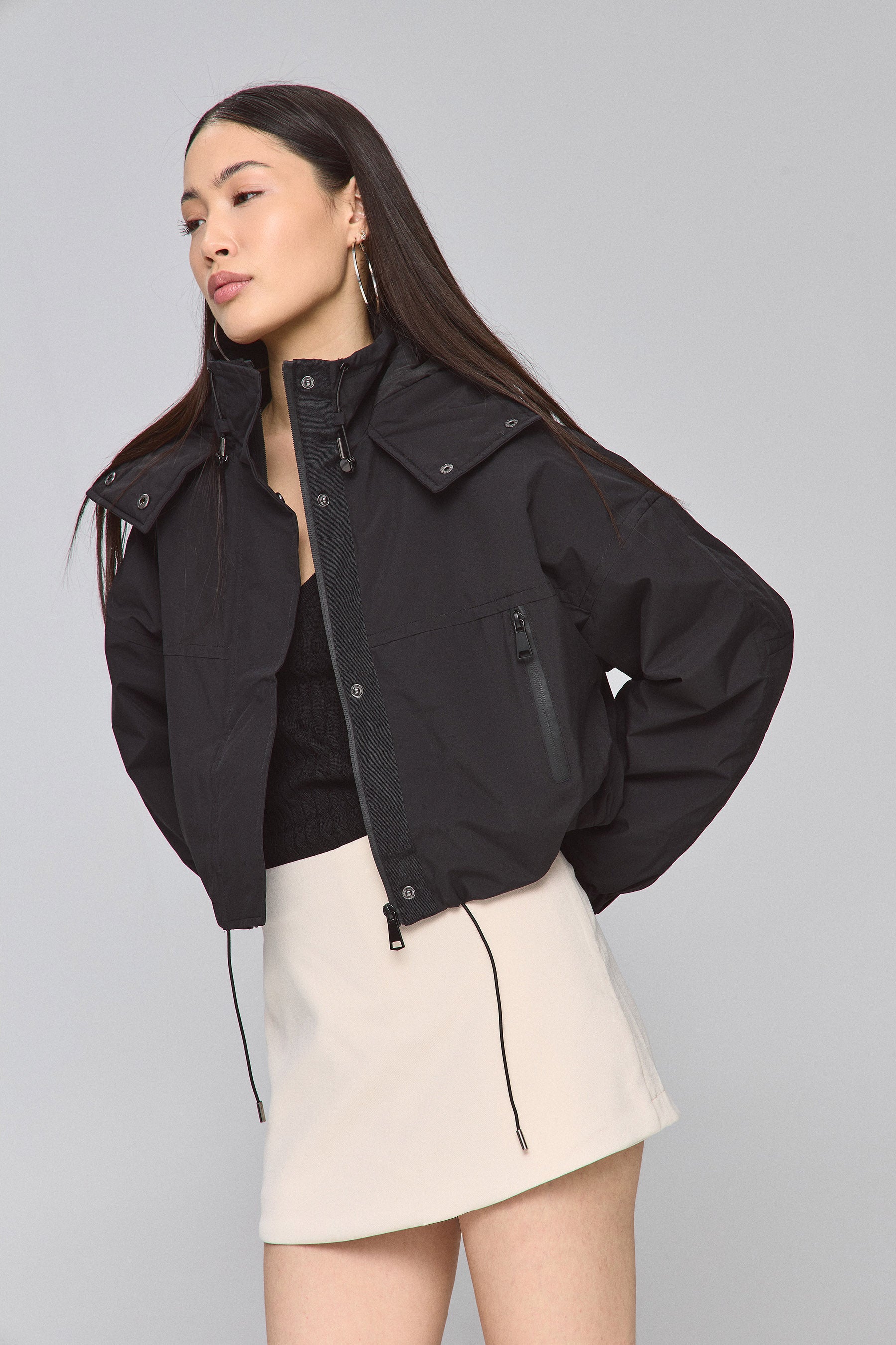 מעיל קפוצ'ון ניילון