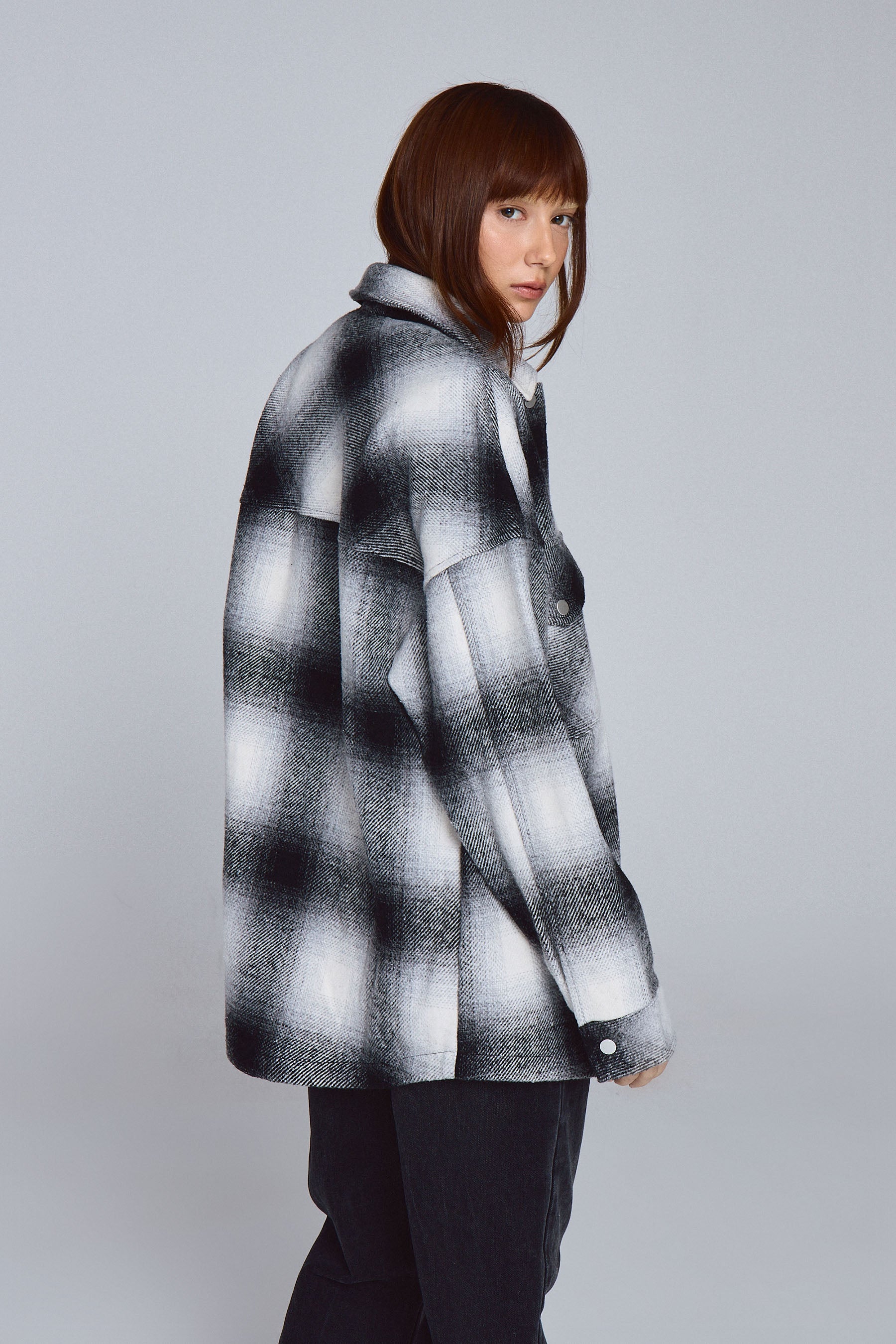 ג'קט חולצה משבצות