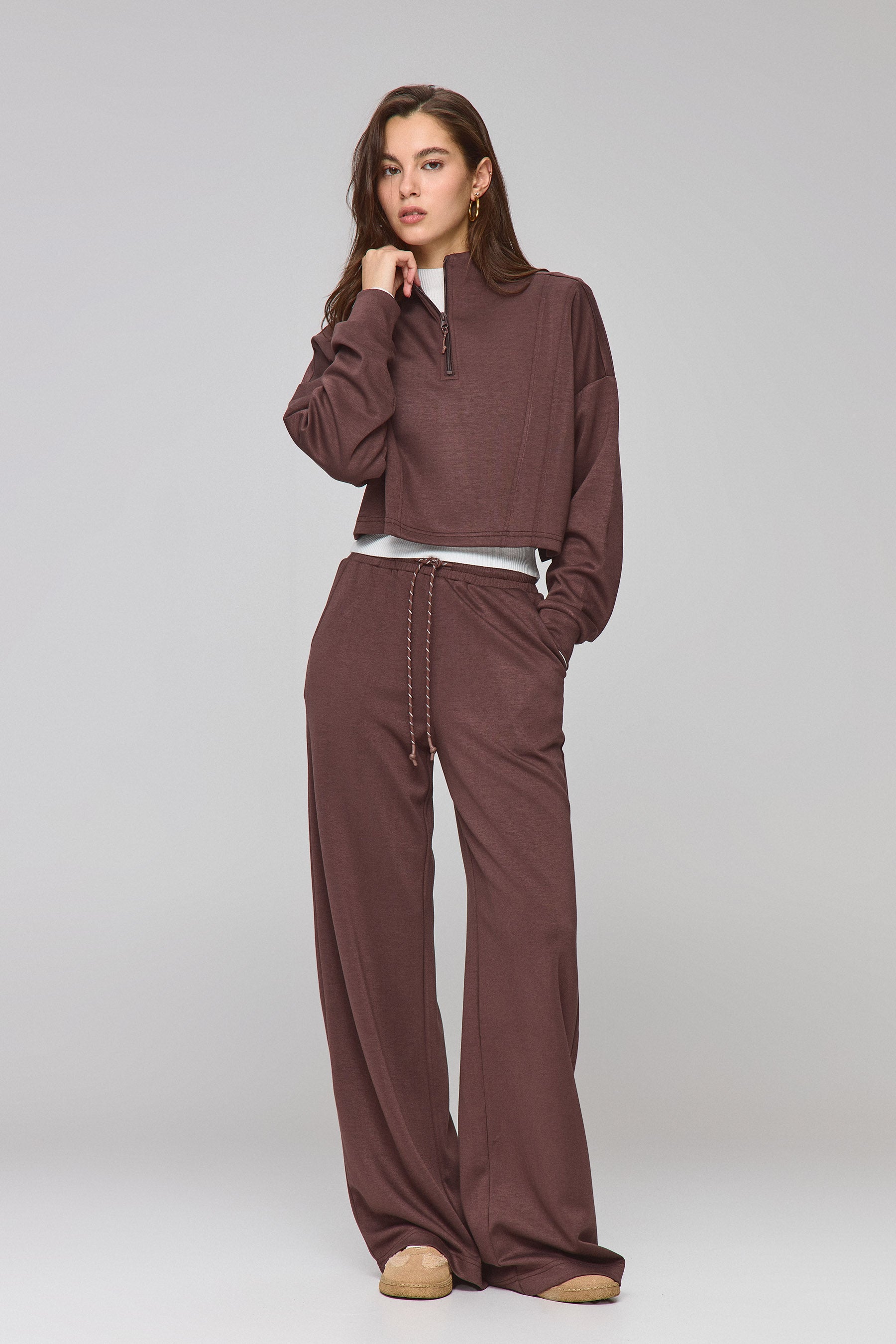 מכנסי פוטר סקובה סט זיפר