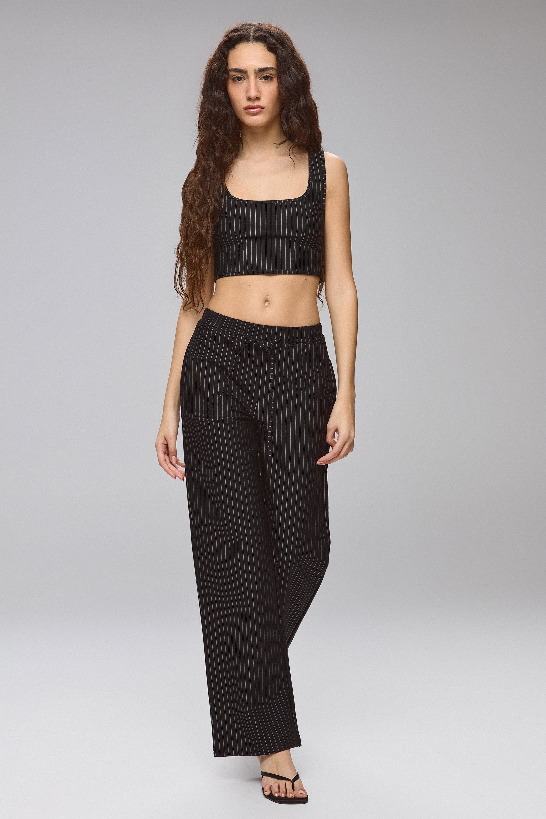 מכנס סט פינסטרייפ לוסי