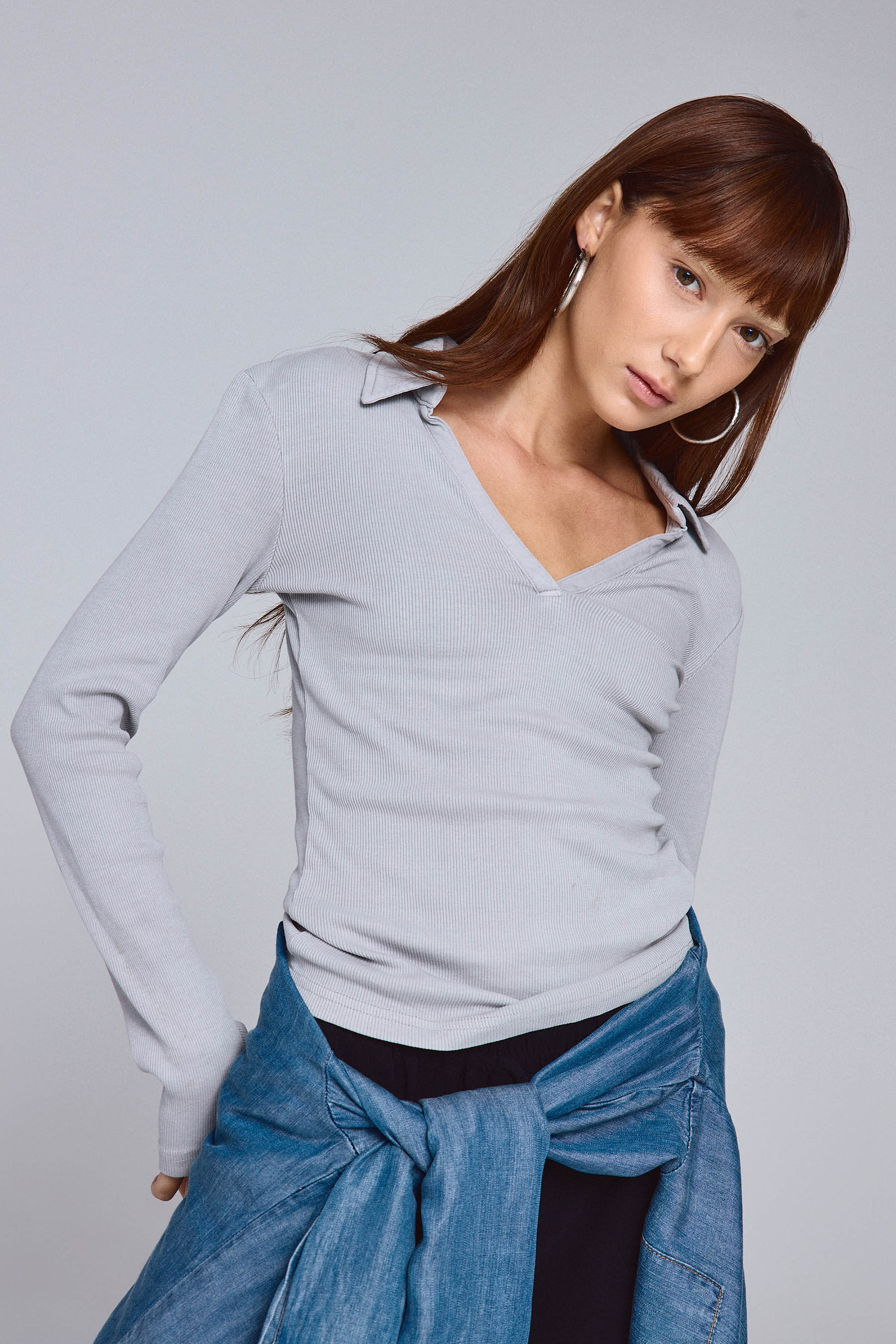 פולו ריב שילוב אריג