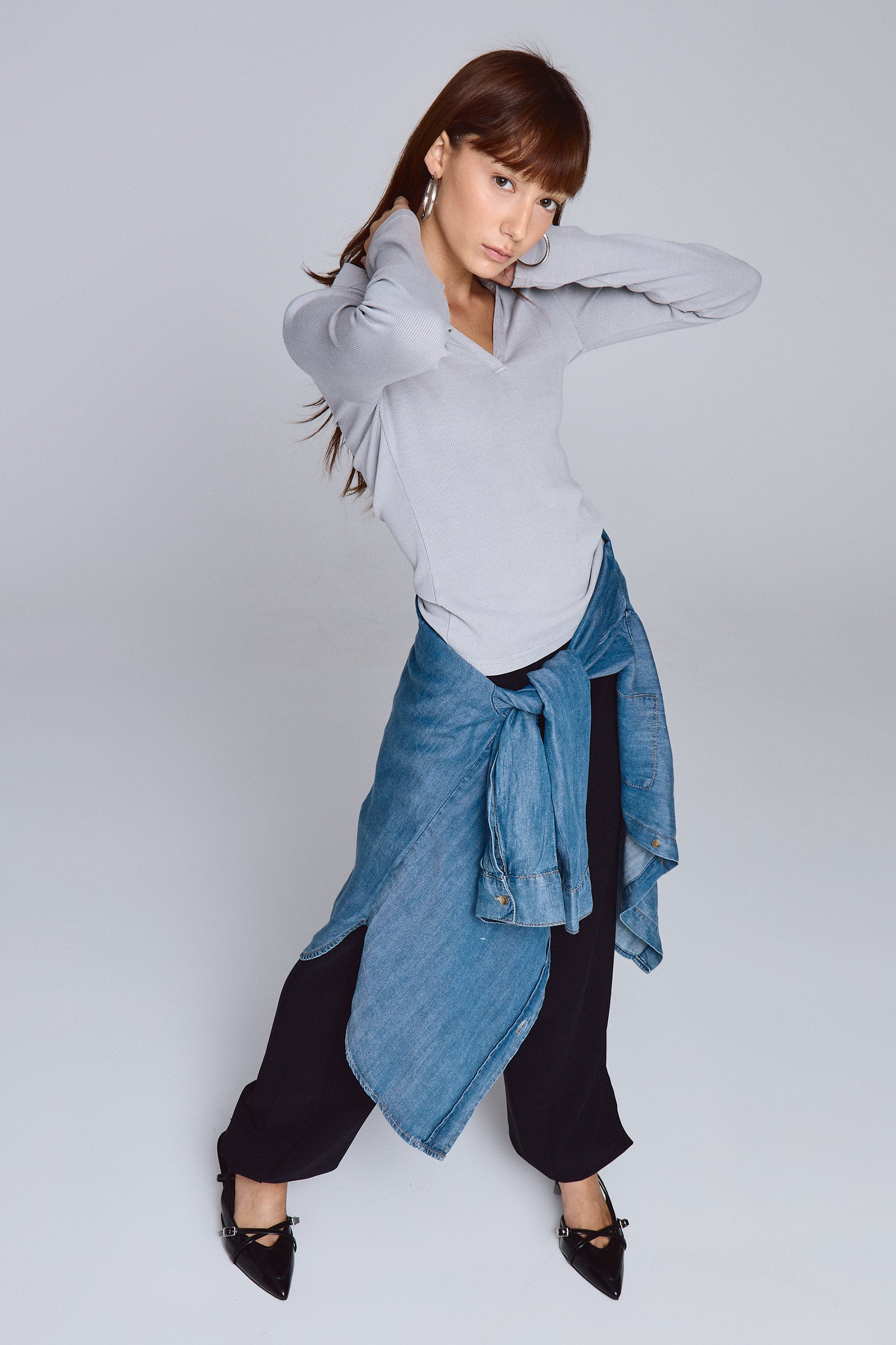 פולו ריב שילוב אריג