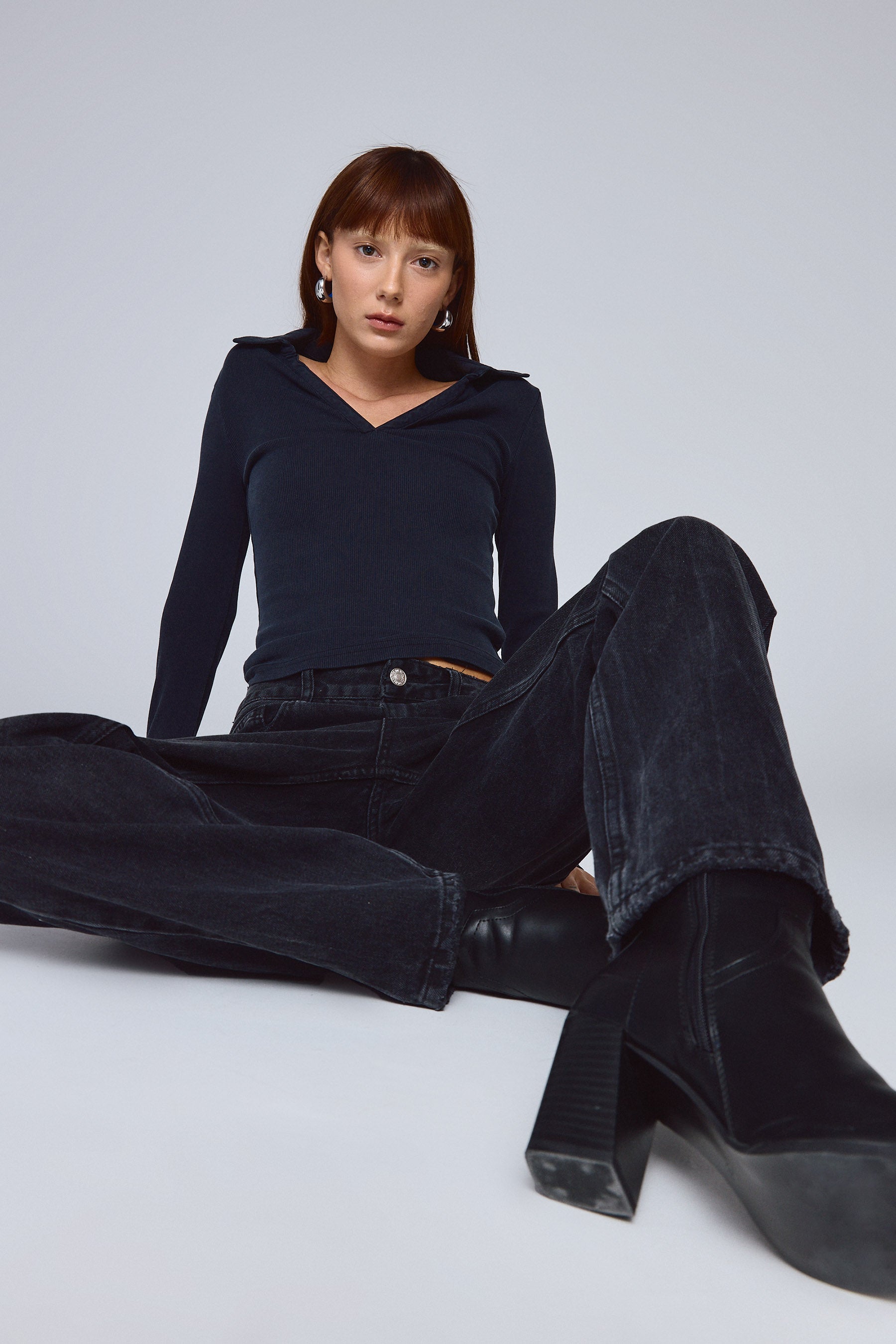 פולו ריב שילוב אריג