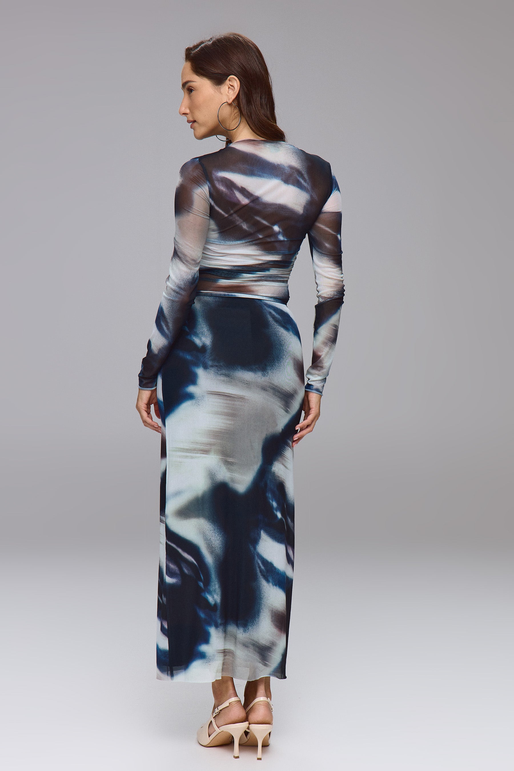 חולצה שרוול ארוך סט רזיל פרינט