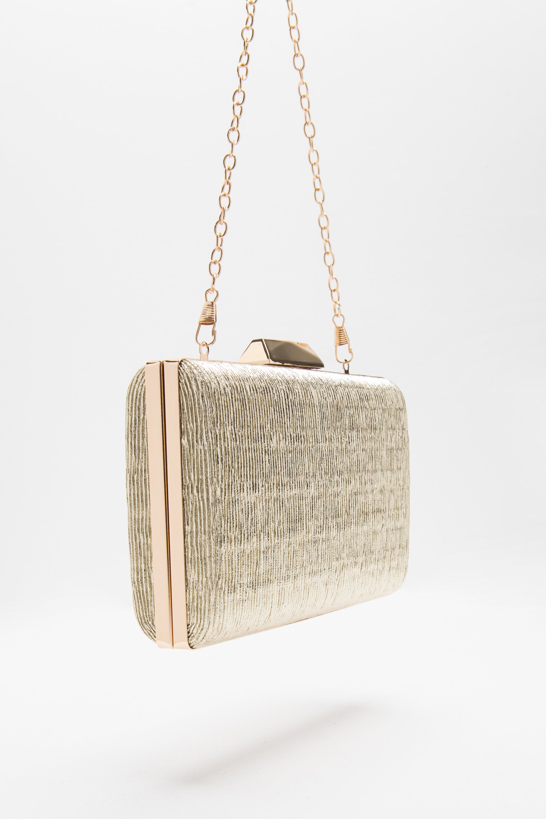 תיק קלאץ' גולדי