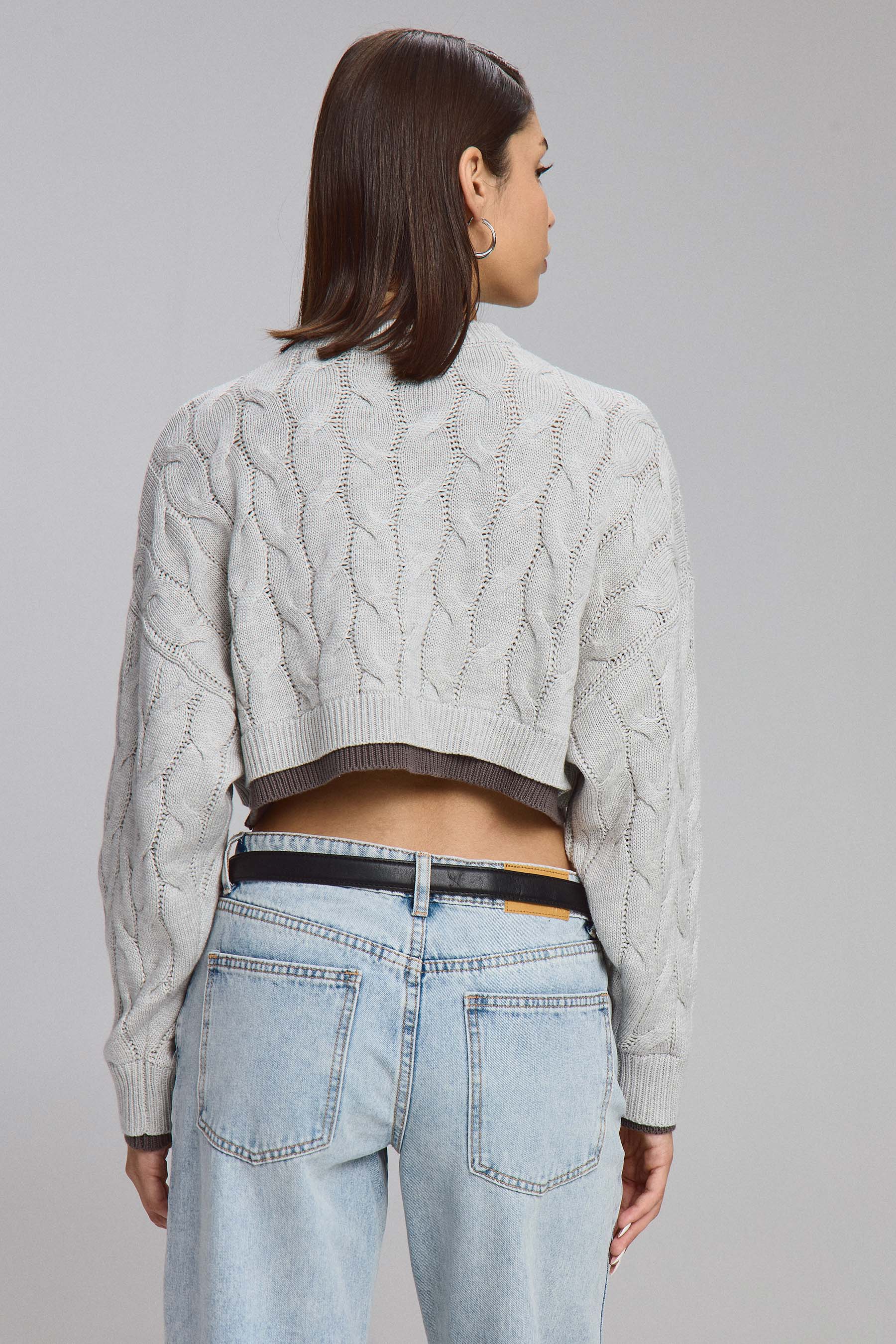 סריג קרופ צמות מכפלת כפולה