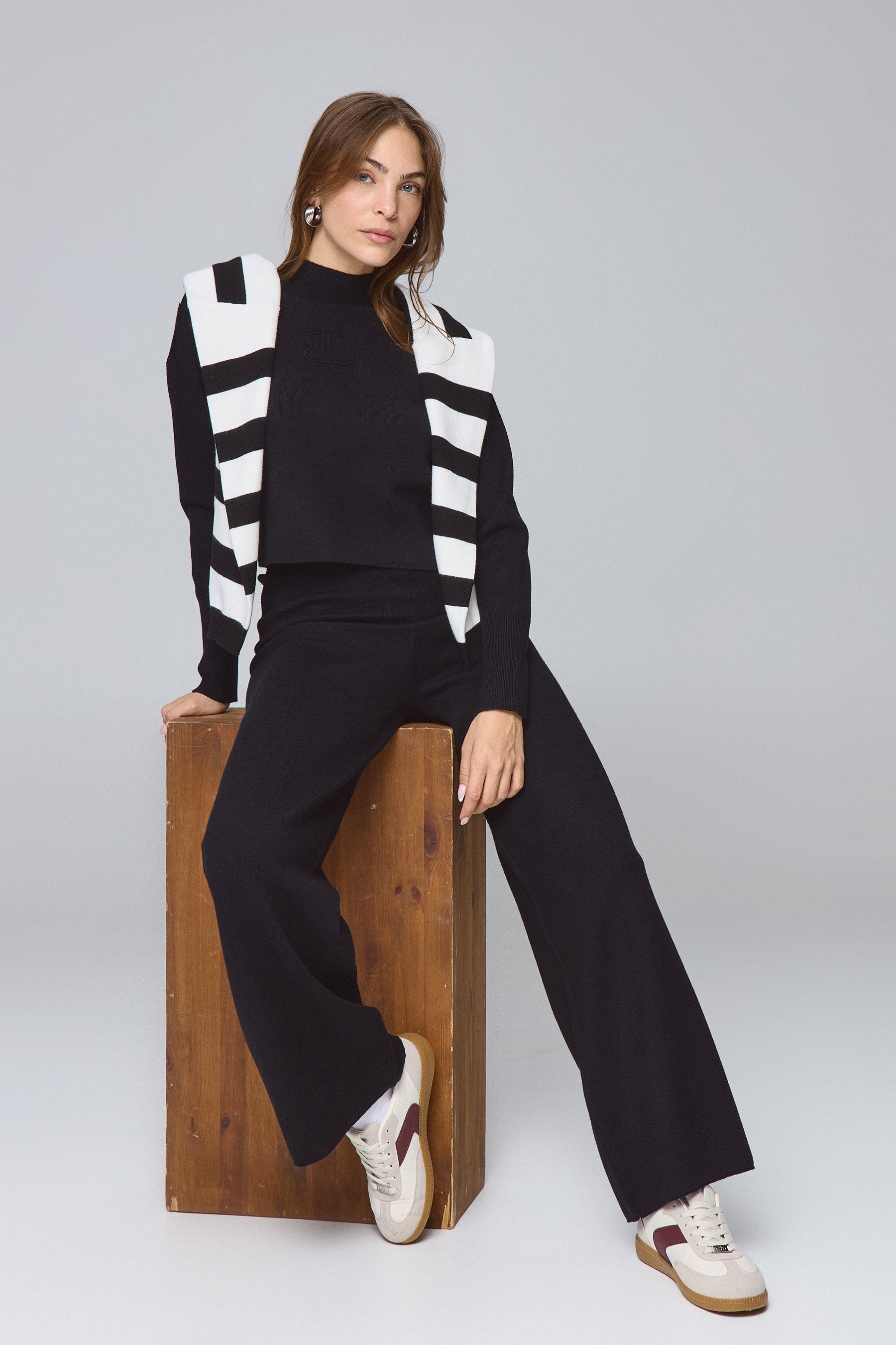 MAX סריג סט פרינט