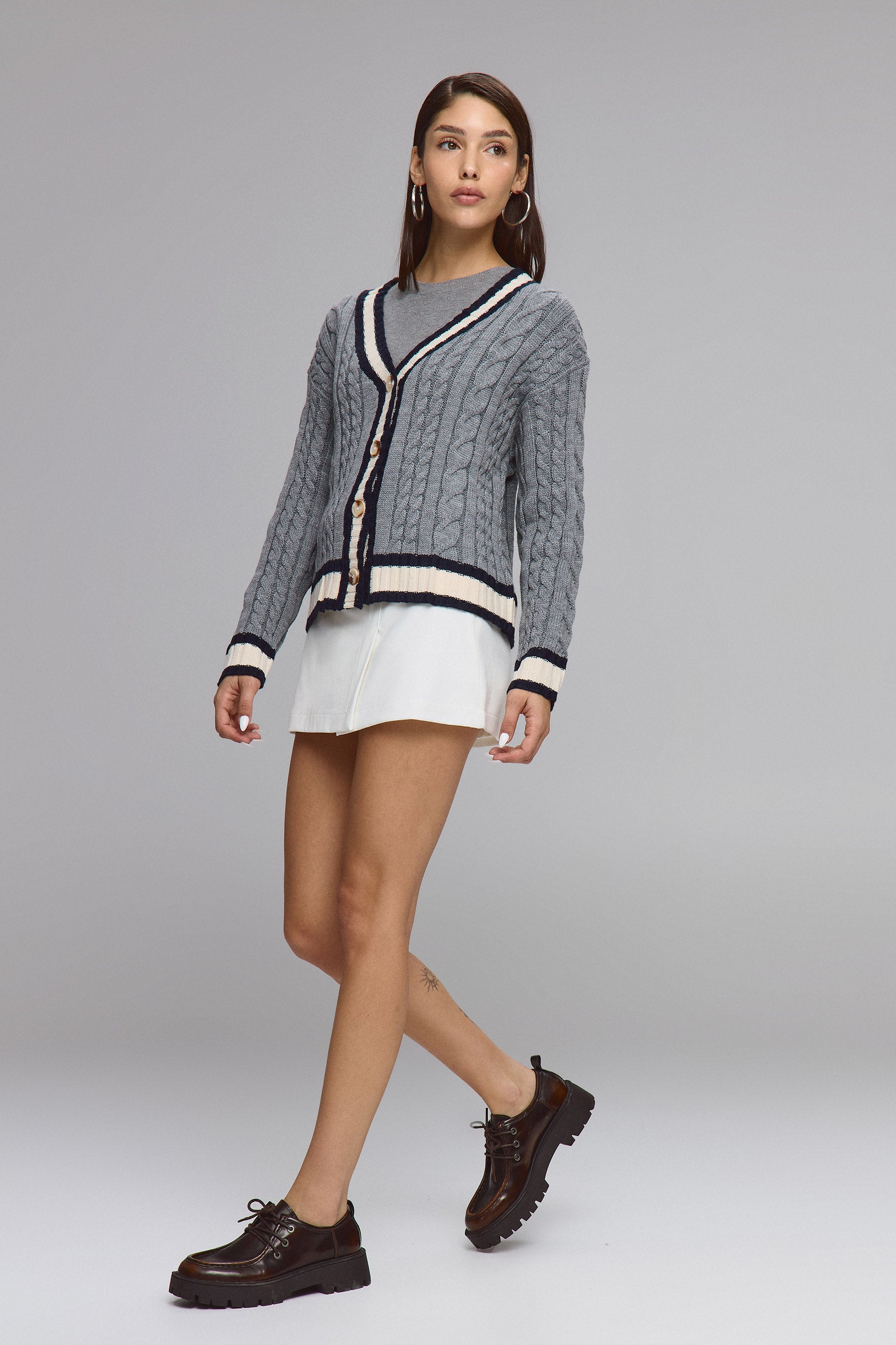 קרדיגן צמות לני