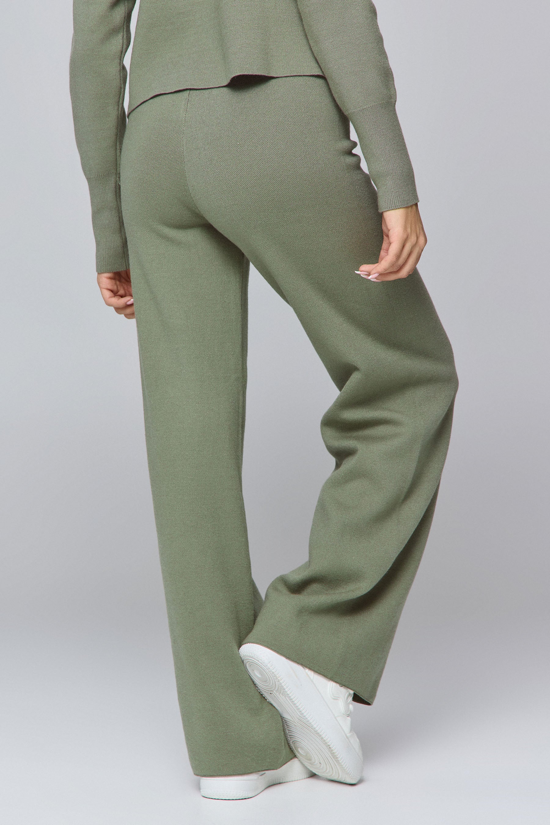 MAX מכנס סריג פרינט