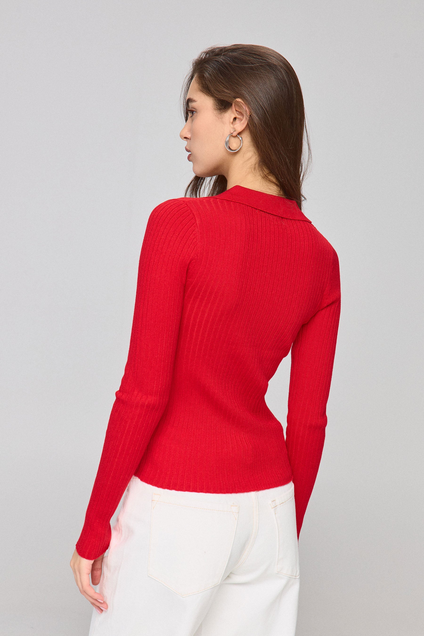 סריג פרומו צווארון פרומו