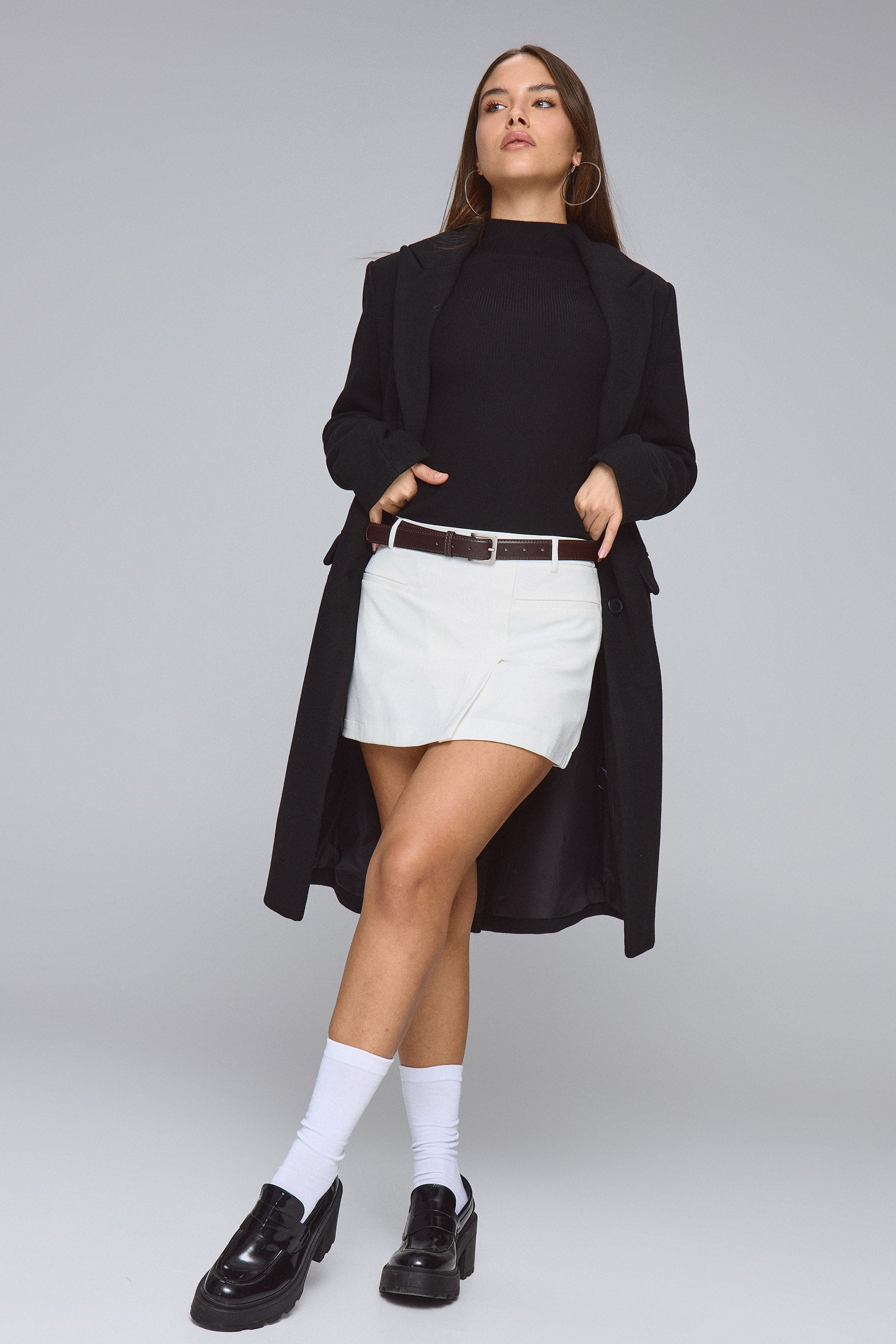 סריג פרומו צווארון מוק