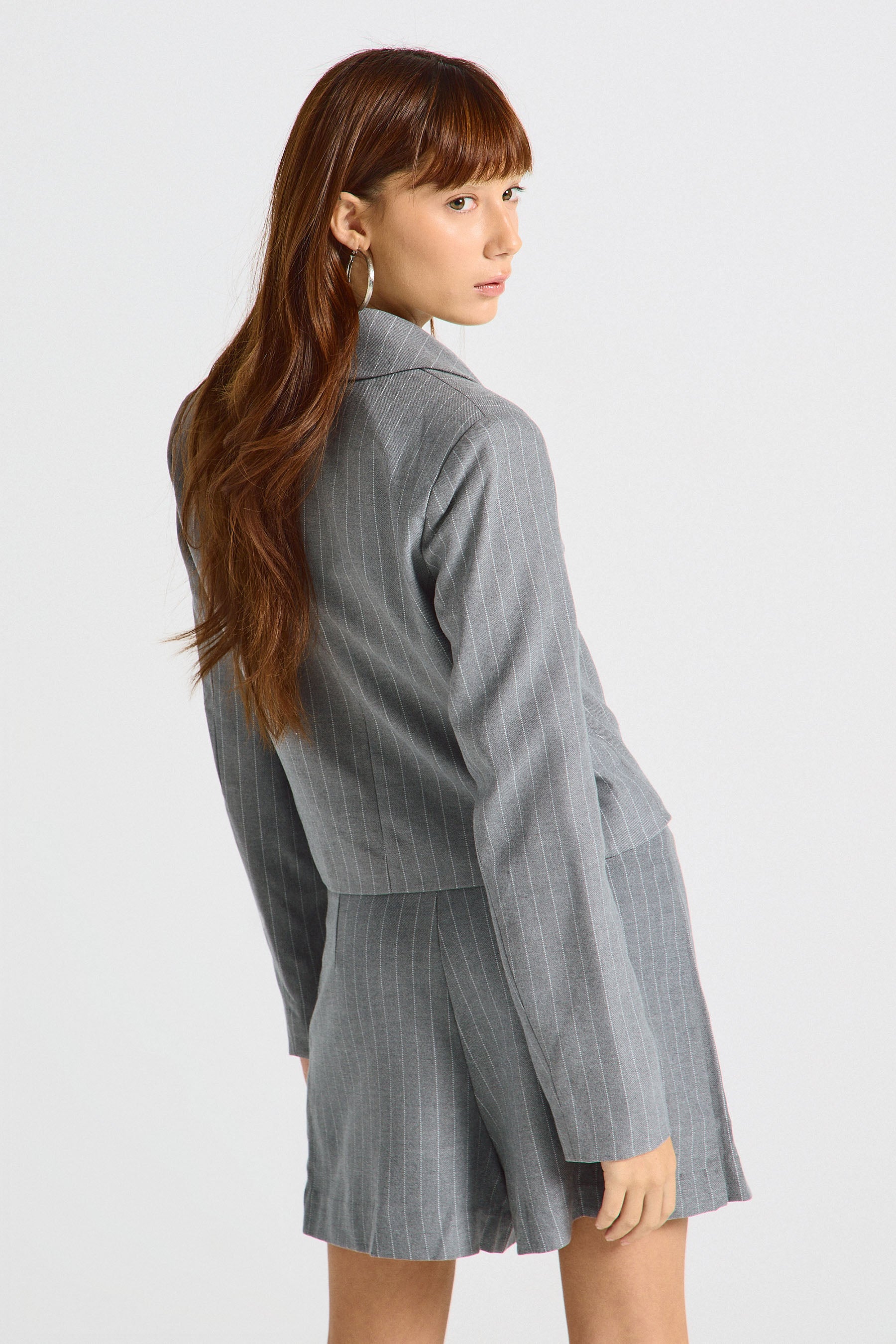 ג'קט מחוייט פסים פירסון