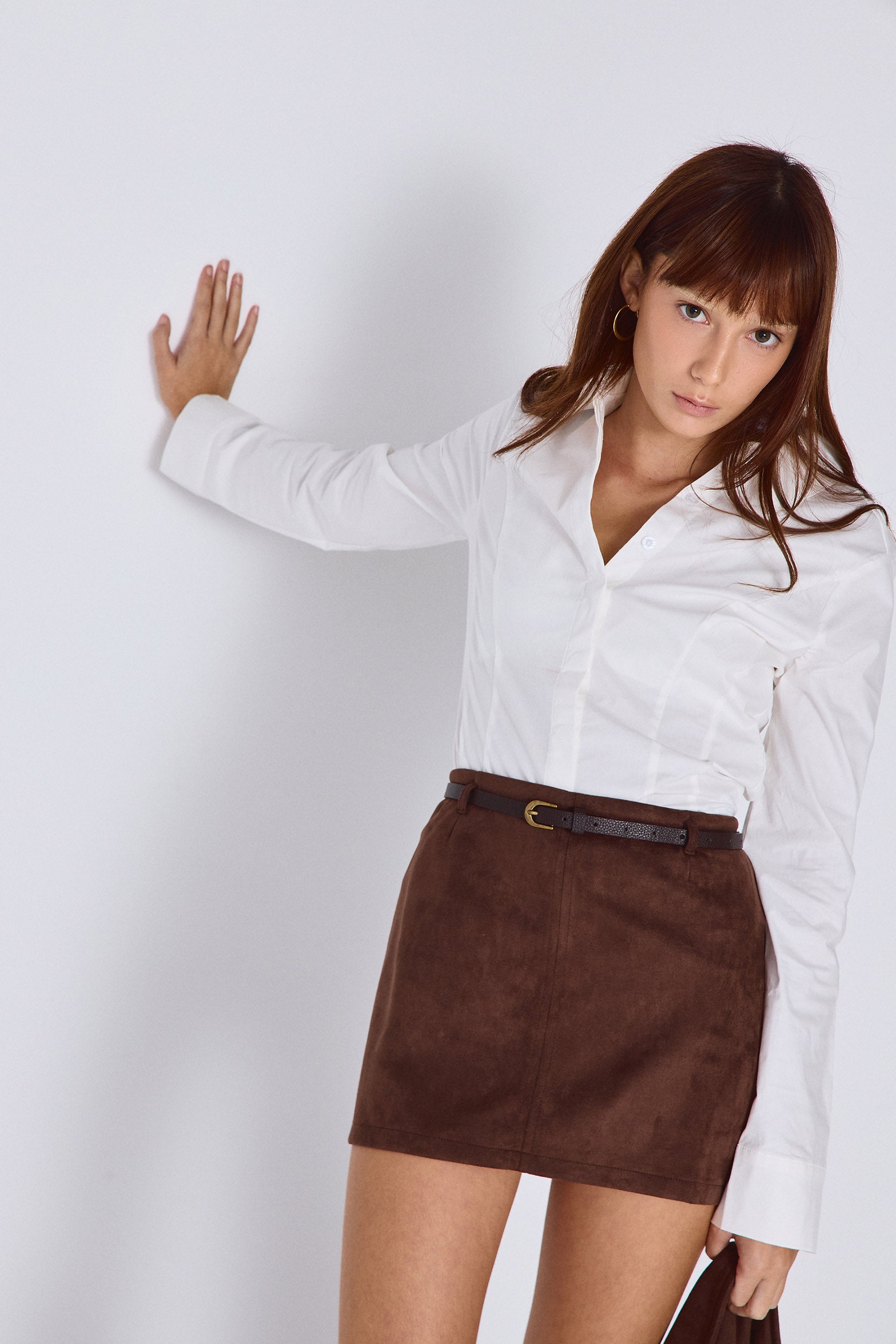 חולצה מכופתרת פרינסס חתכים