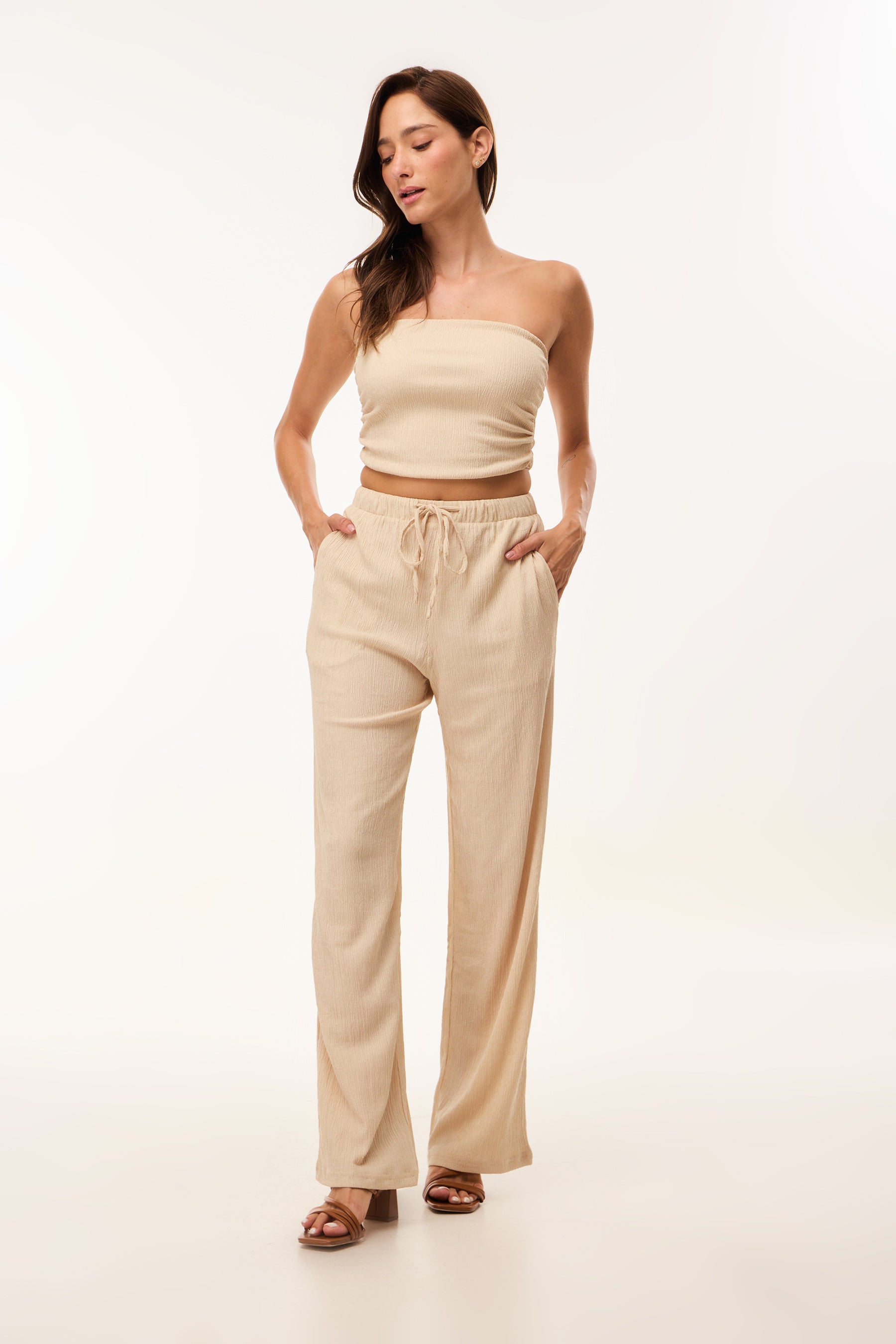 מכנס ארוך סט לייקרה אלה