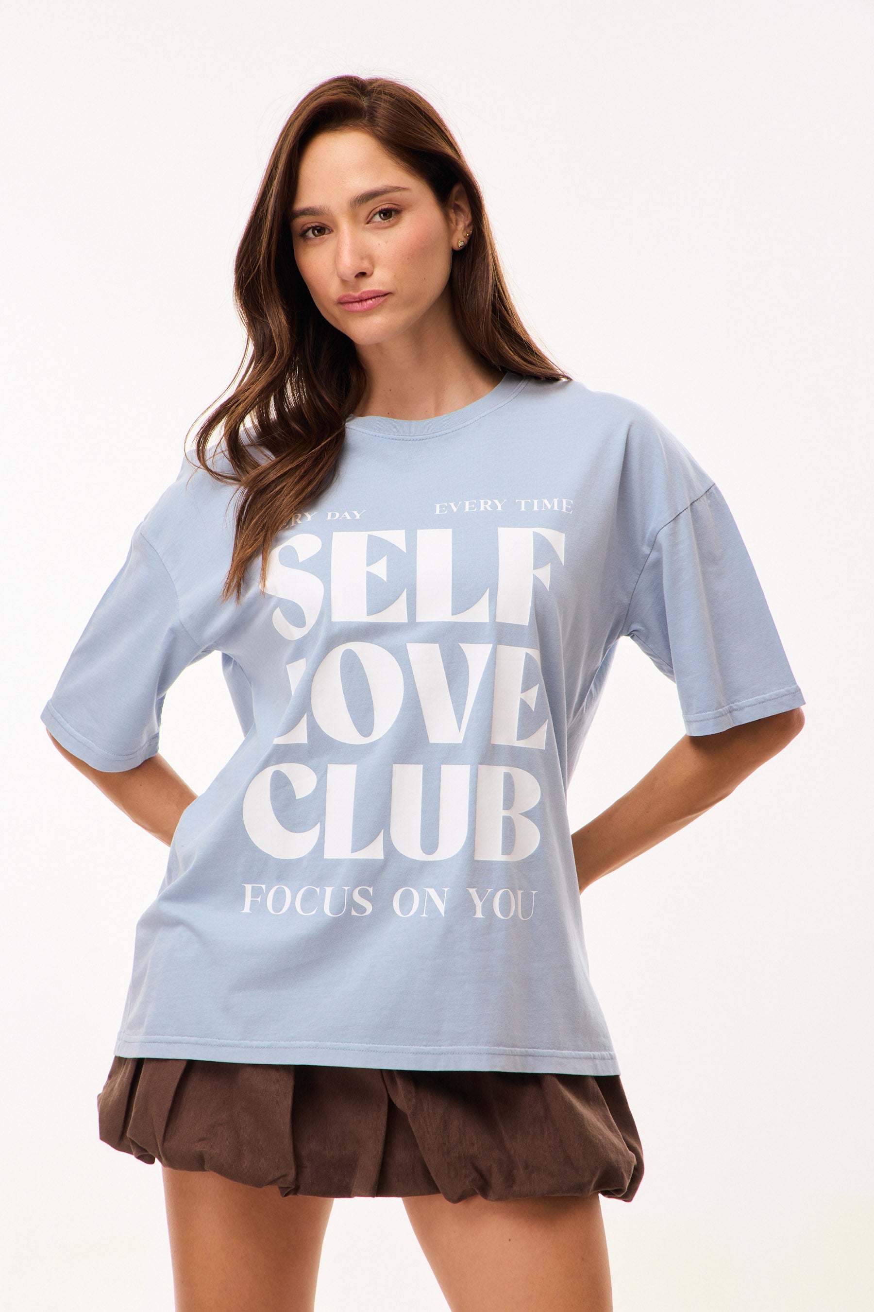 SELF LOVE טי שטופה