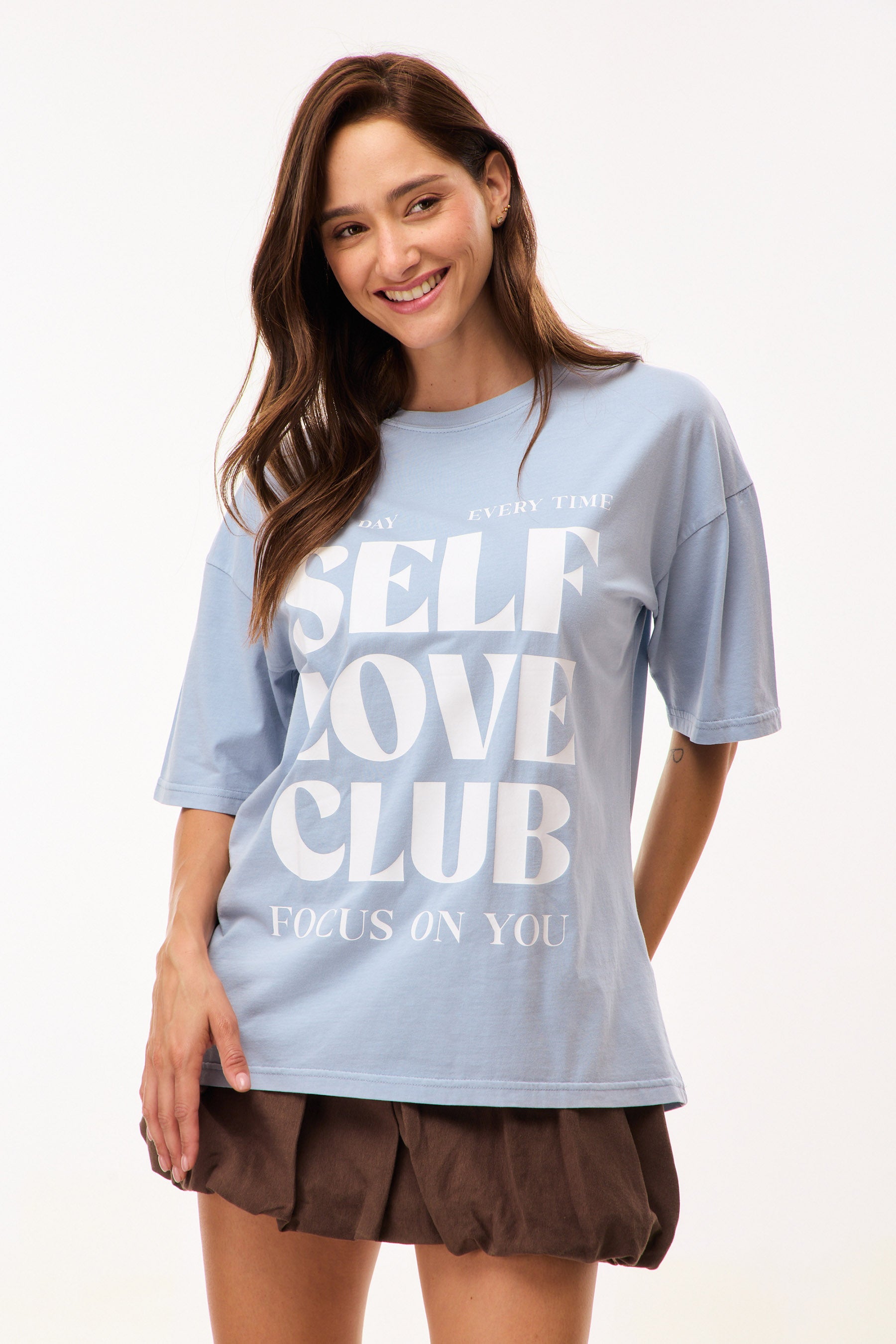 SELF LOVE טי שטופה