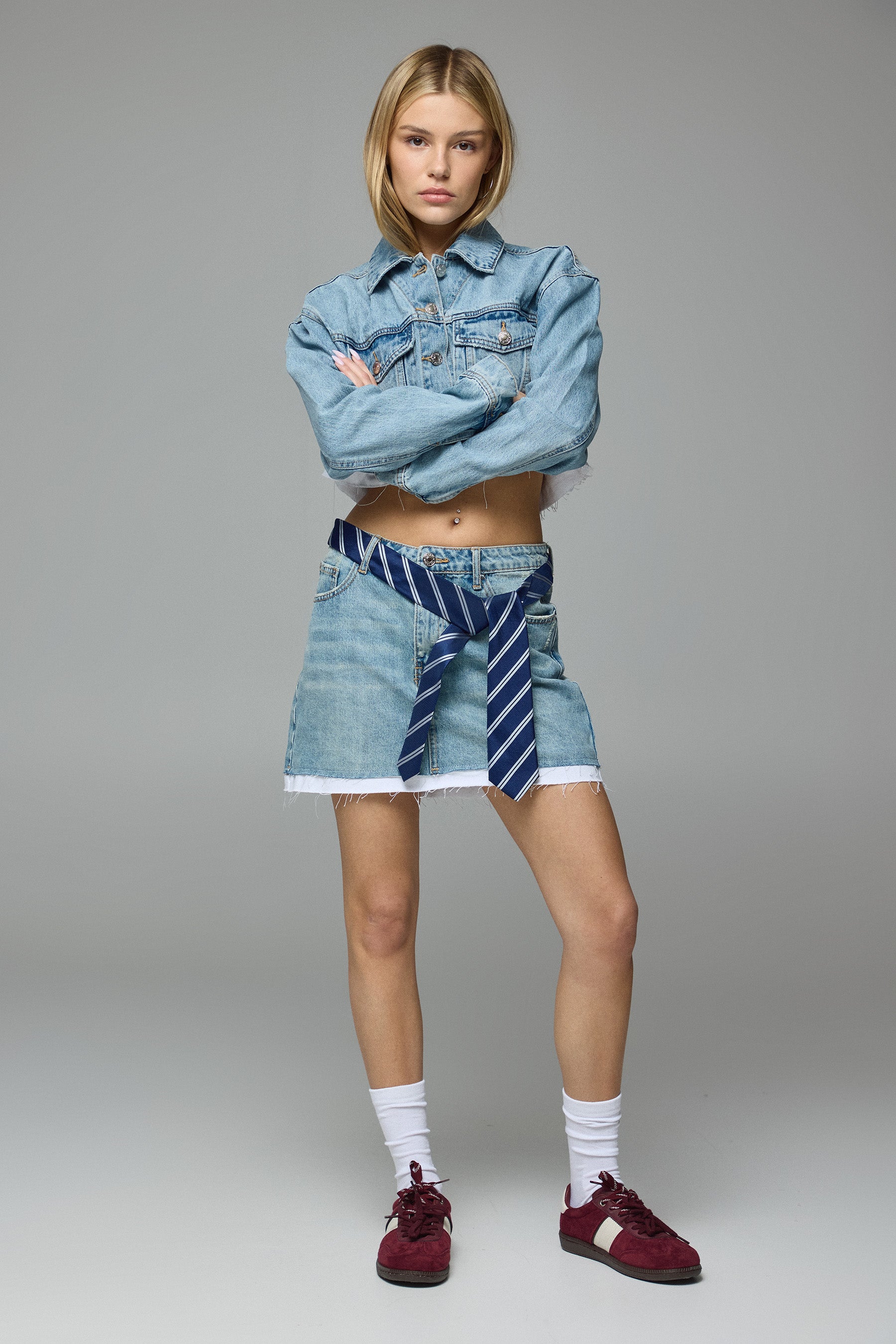 חצאית גינס פאסון