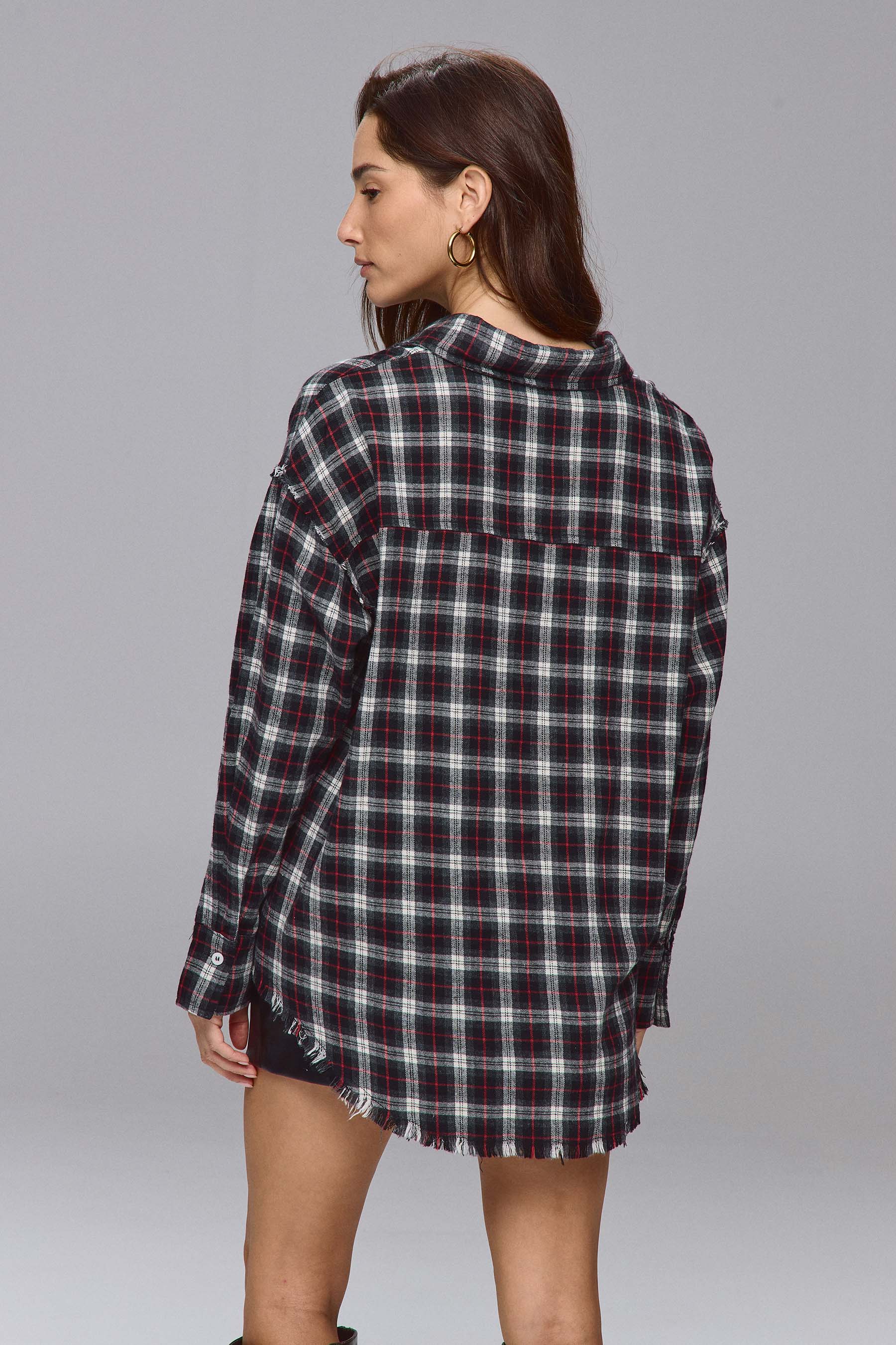 חולצת משבצות רואו ניו