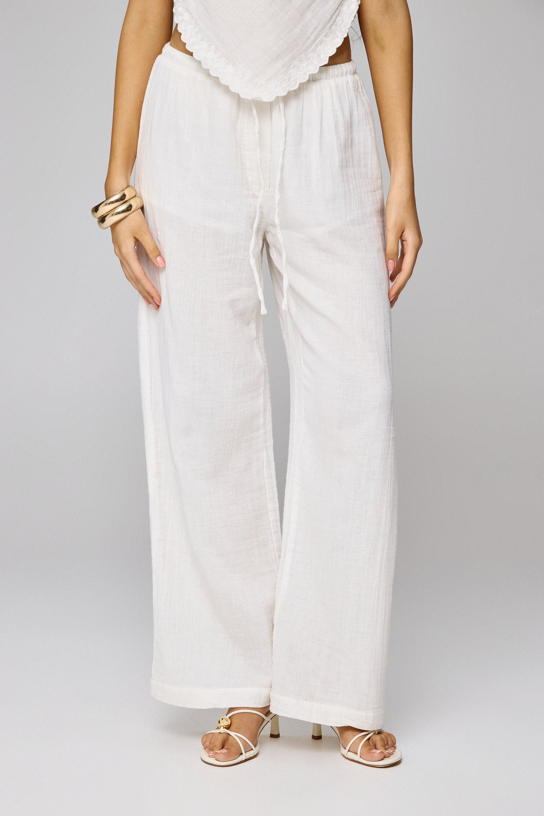 מכנס טטרה סט דאבל רקמה