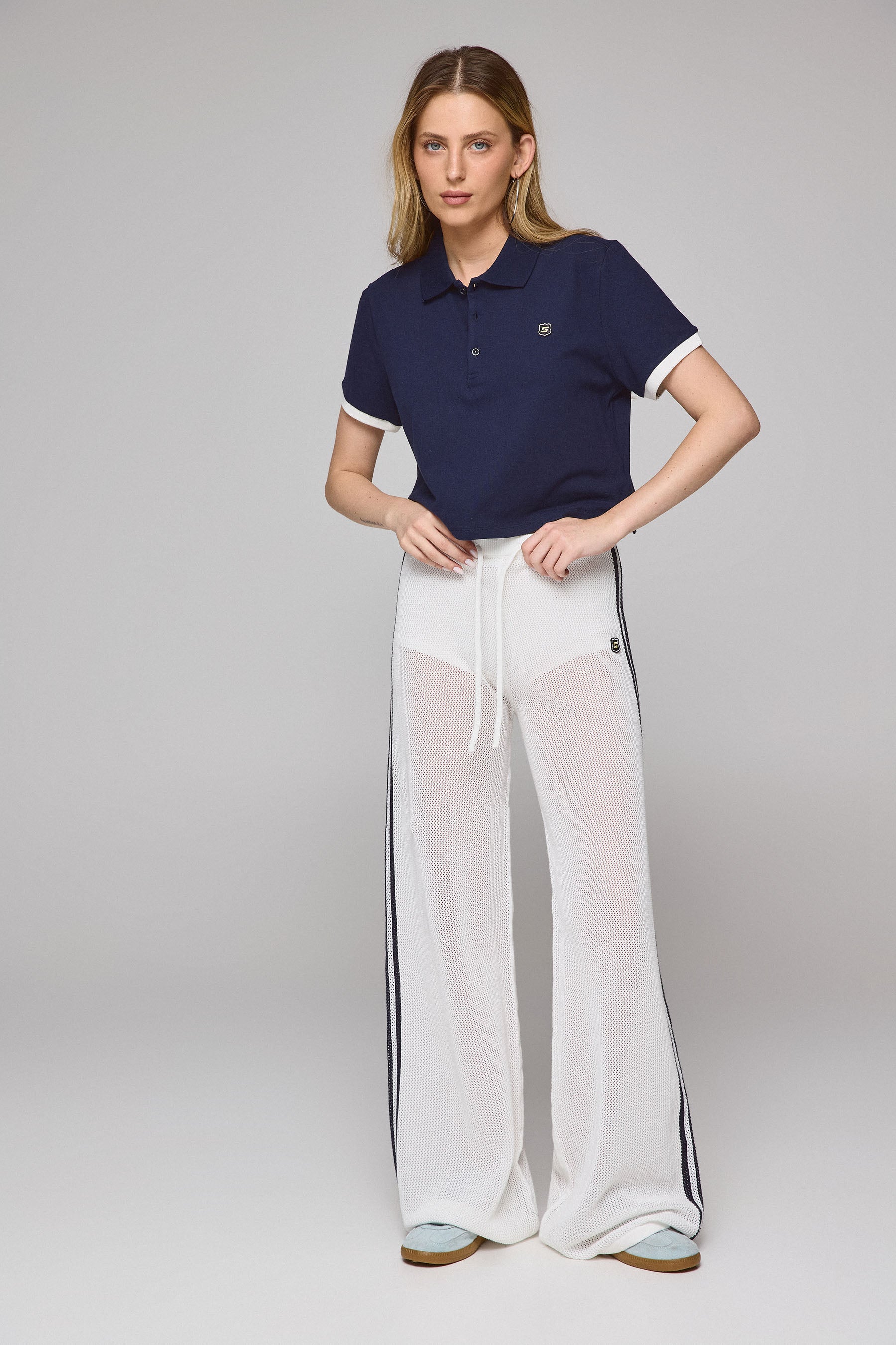 חולצת פולו סט בלו