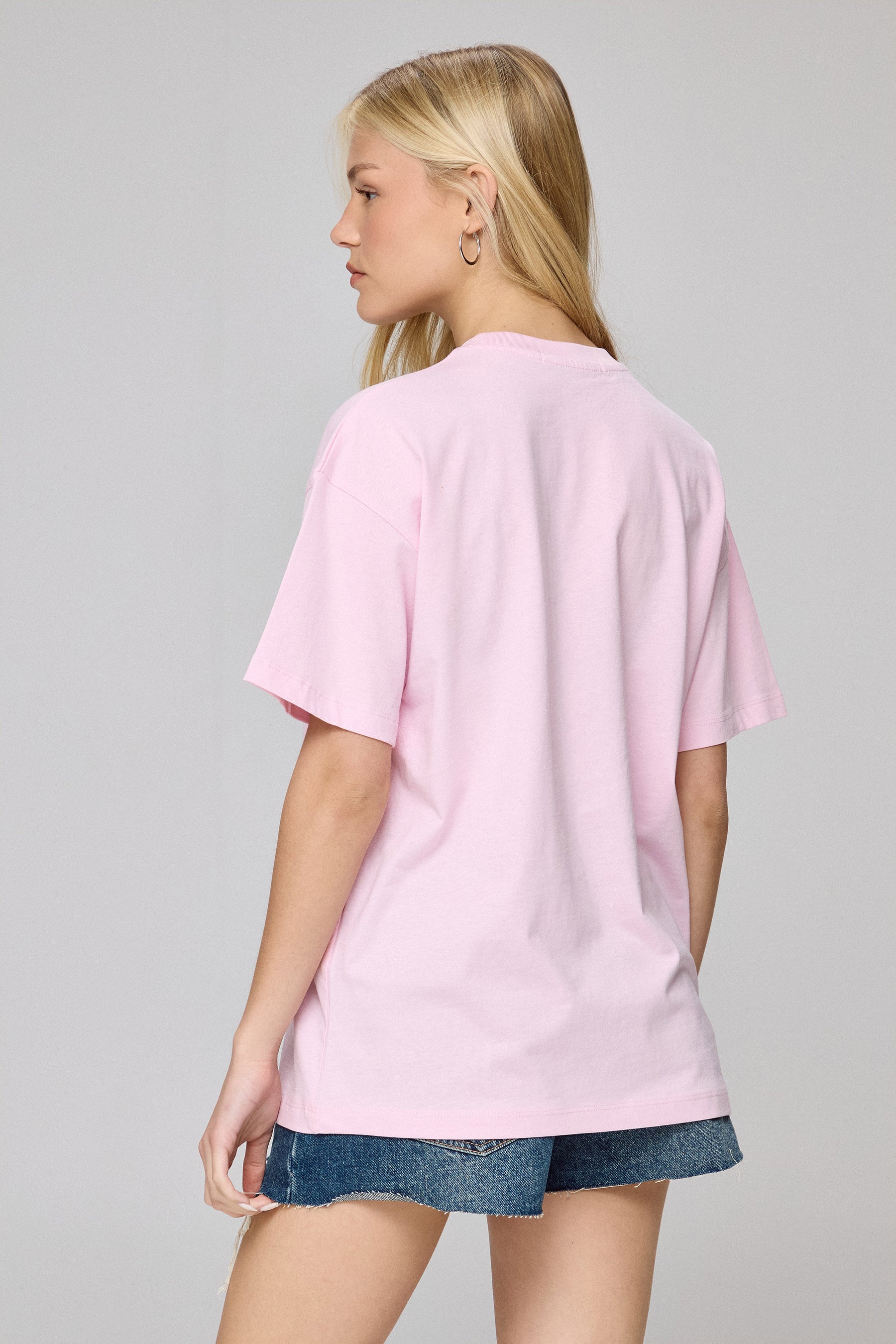 טי שירט אוברסייז גו גירל