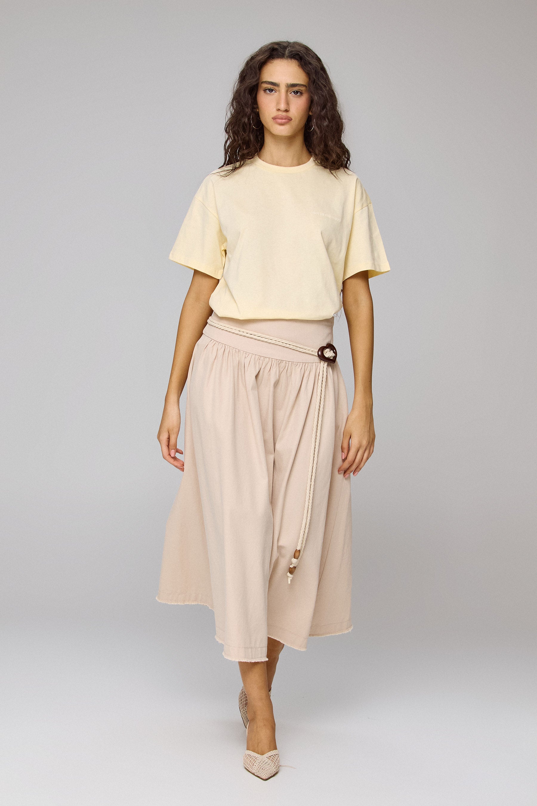 טי שירט אוברסייז גו גירל