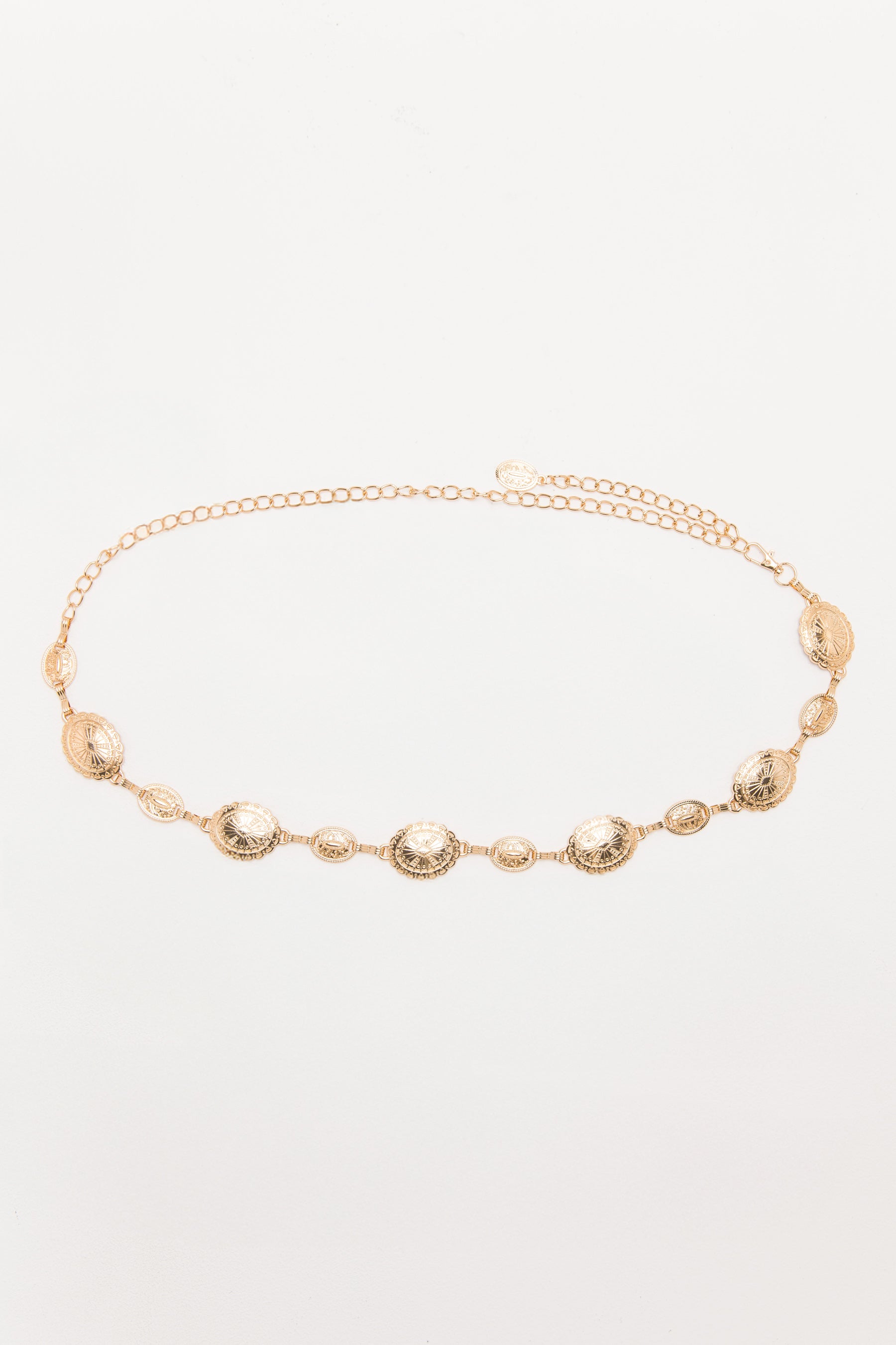 חגורת שרשרת ווסטרן גולד