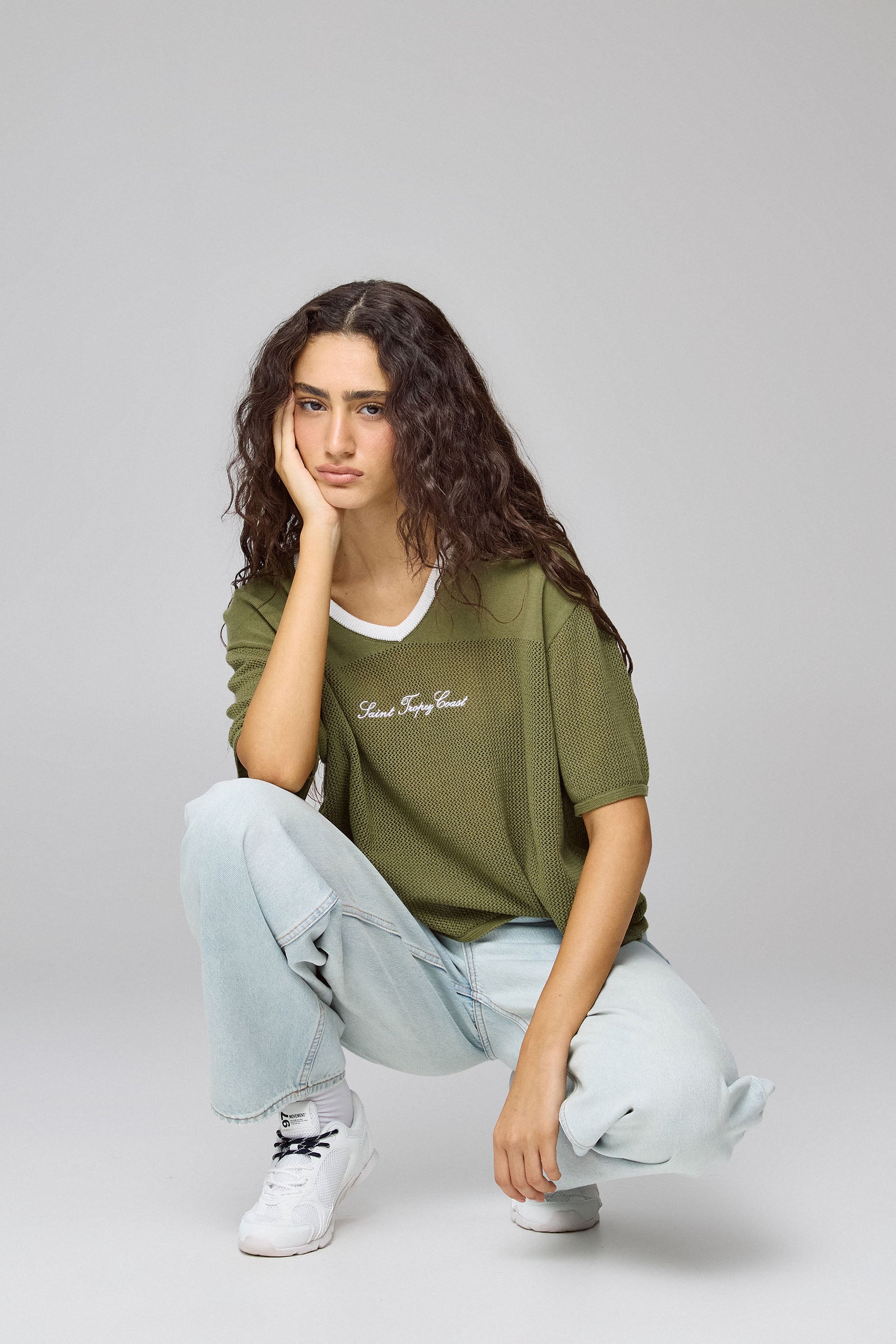טישירט סרוגה ריזורט