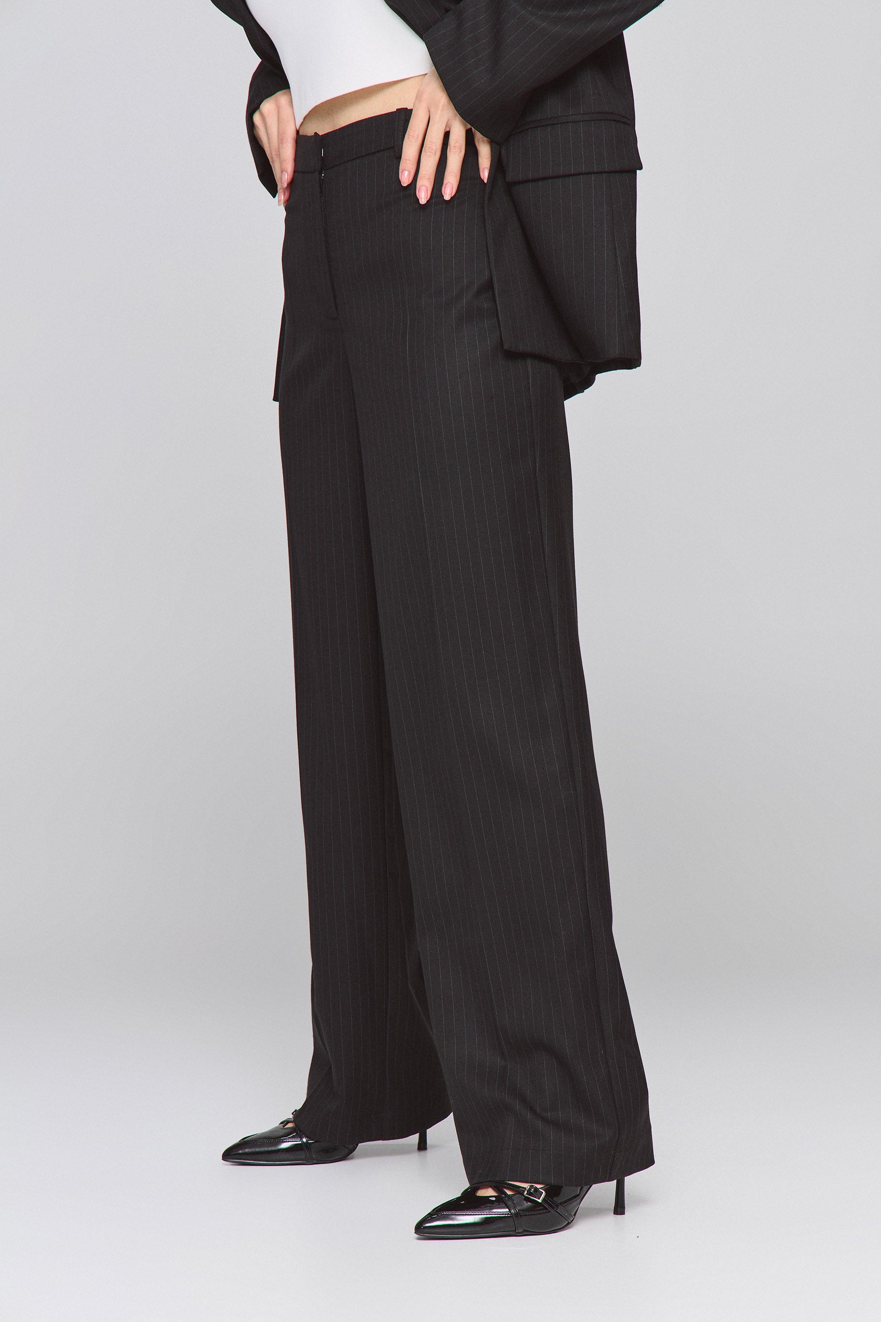 מכנס פסים בלאק סט