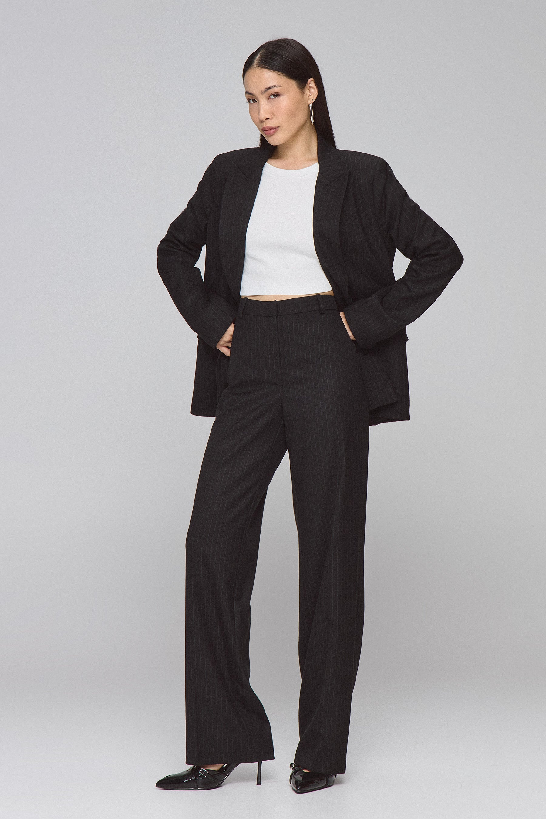 מכנס פסים בלאק סט