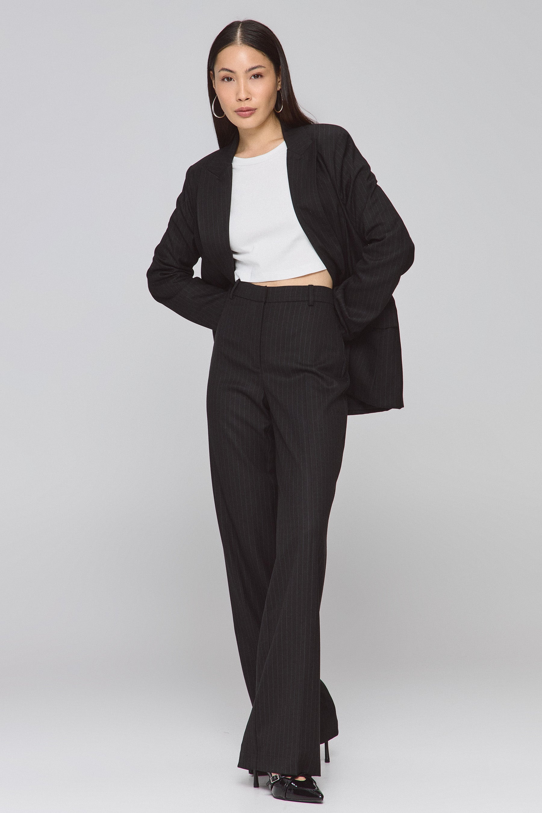 מכנס פסים בלאק סט