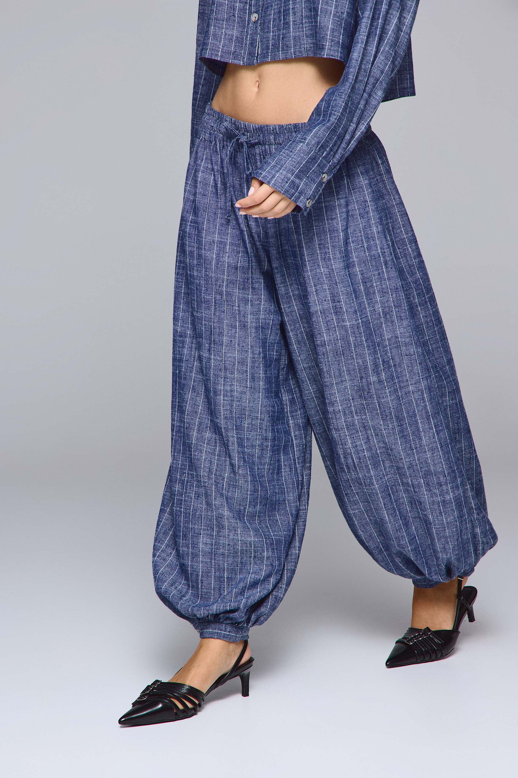 מכנסי בלון סטרייפס