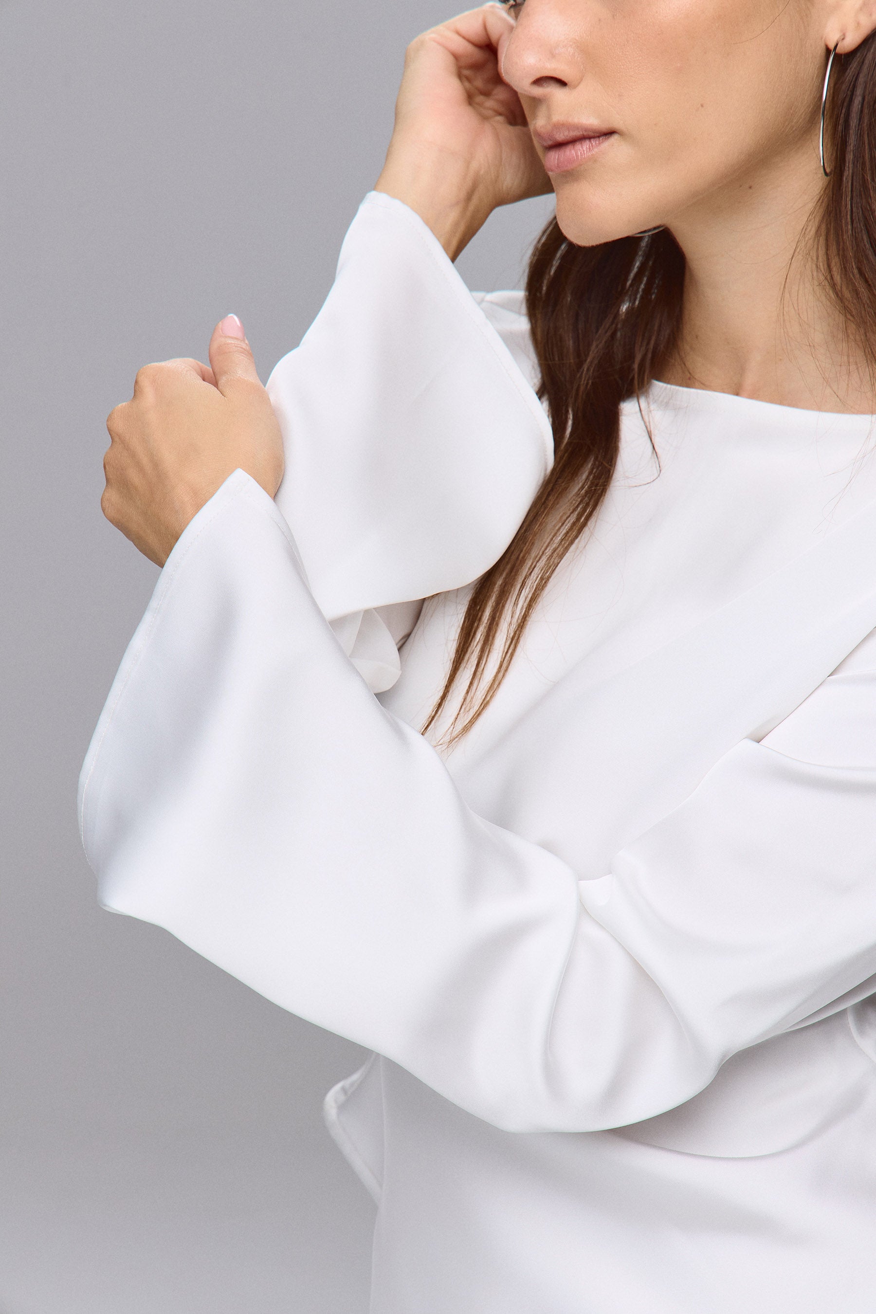 חולצת גלוסי שרוול שליץ