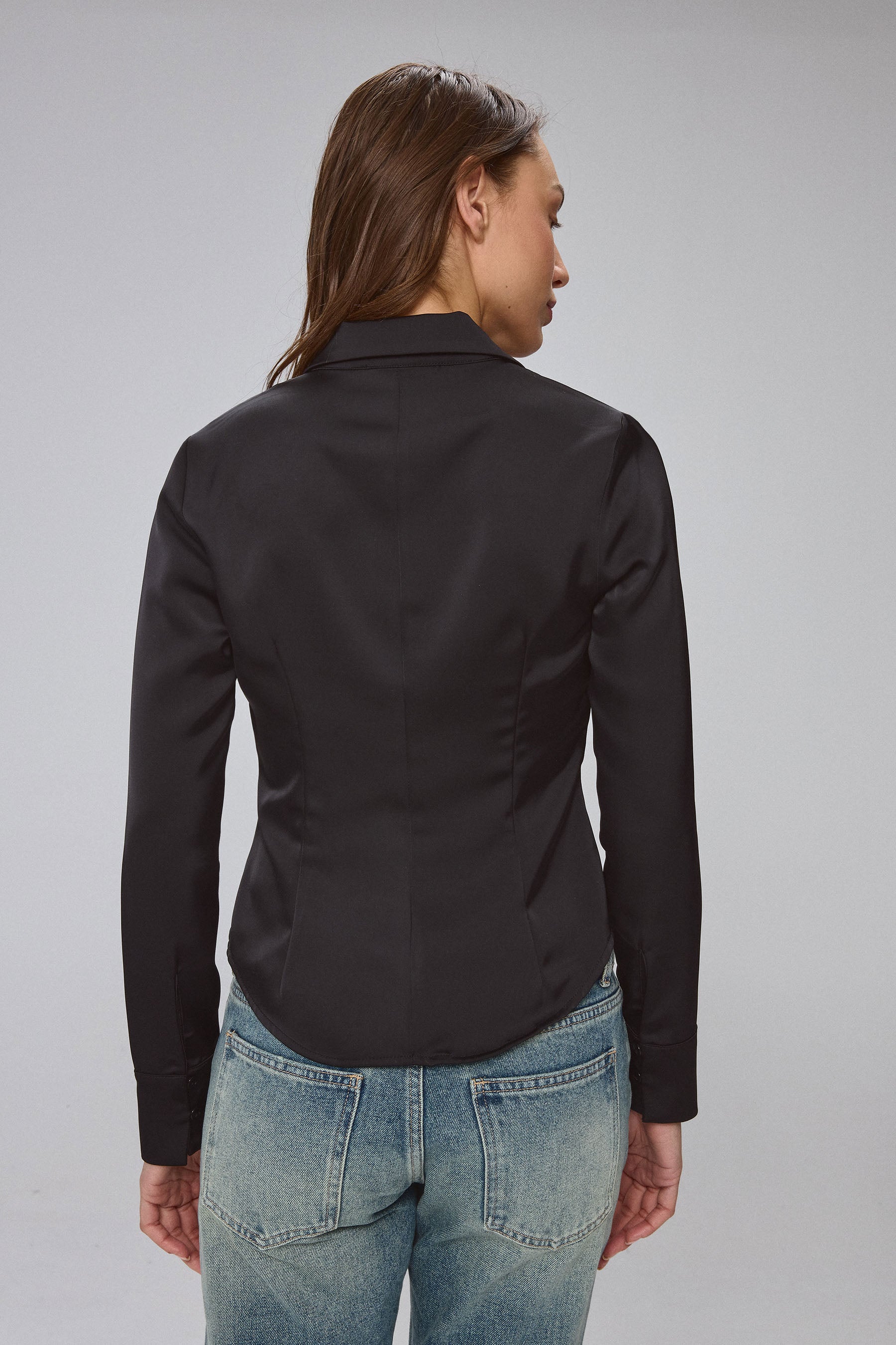 חולצת גלוסי מתפרים קולור