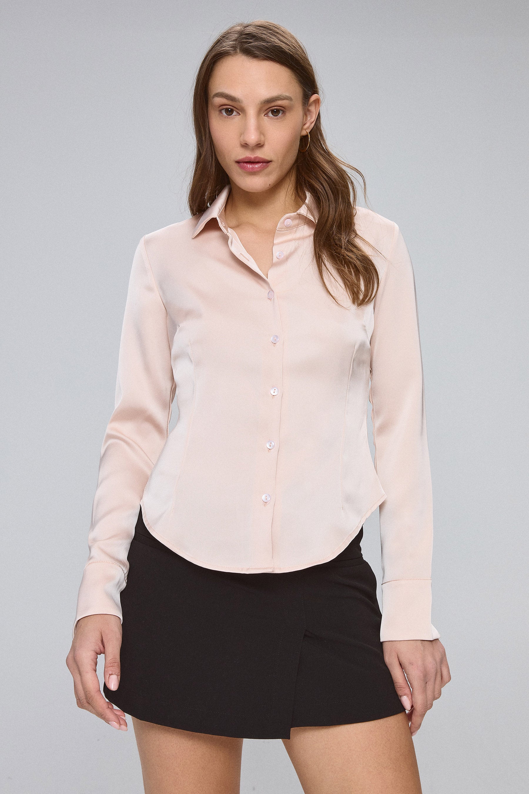 חולצת גלוסי מתפרים קולור