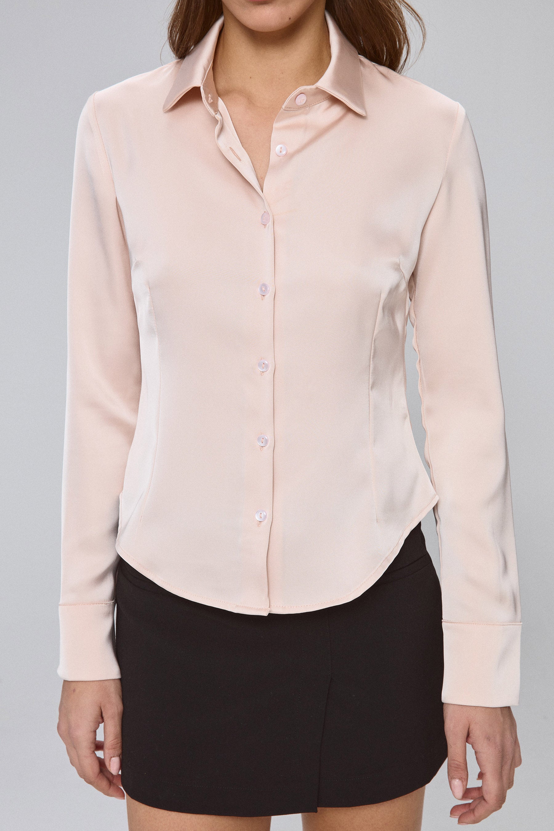 חולצת גלוסי מתפרים קולור