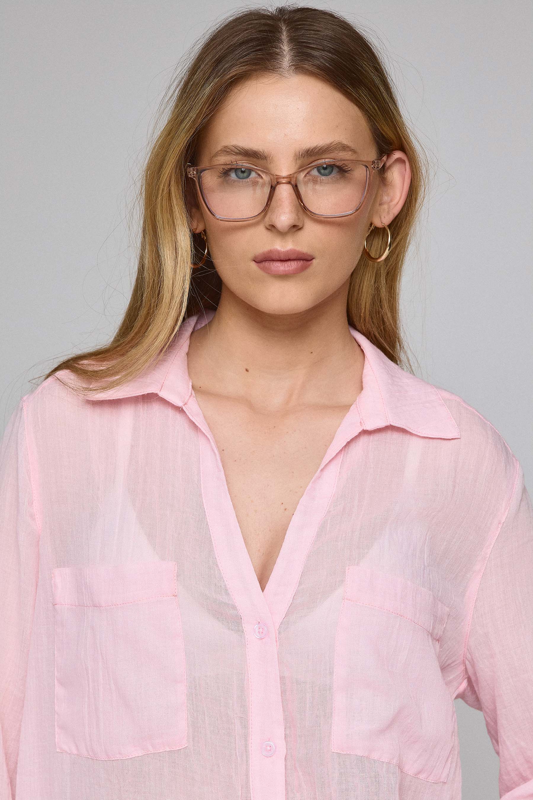 חולצת פשתן בייס ניו לוקאל