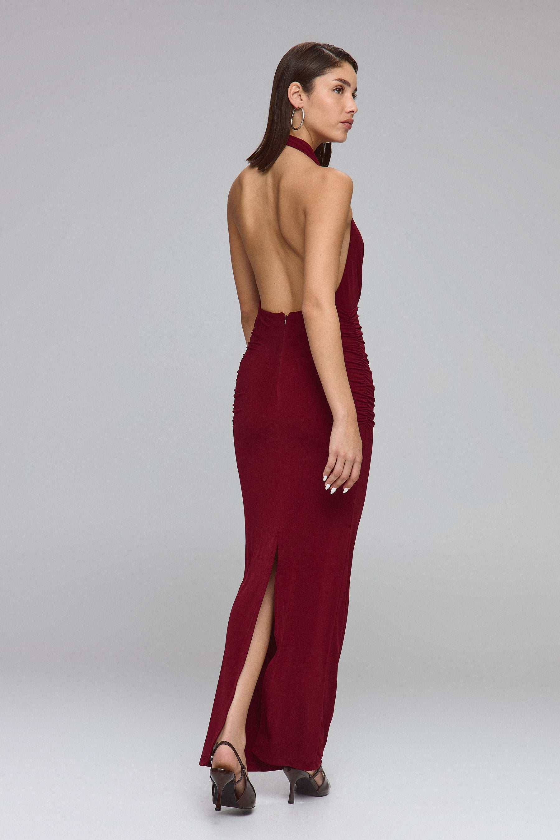 שמלת דרפה מקסי