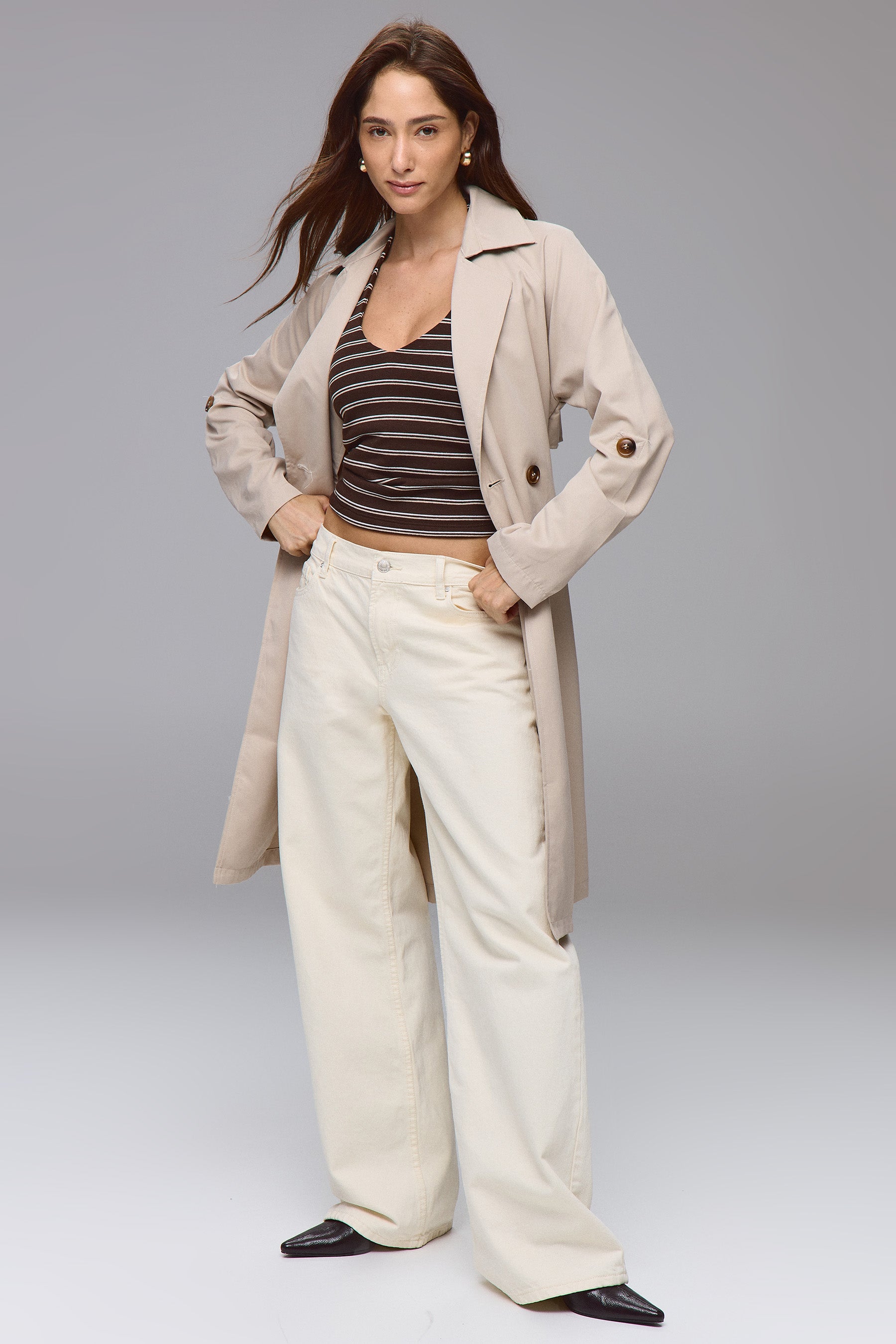 גופיית קולר פסים