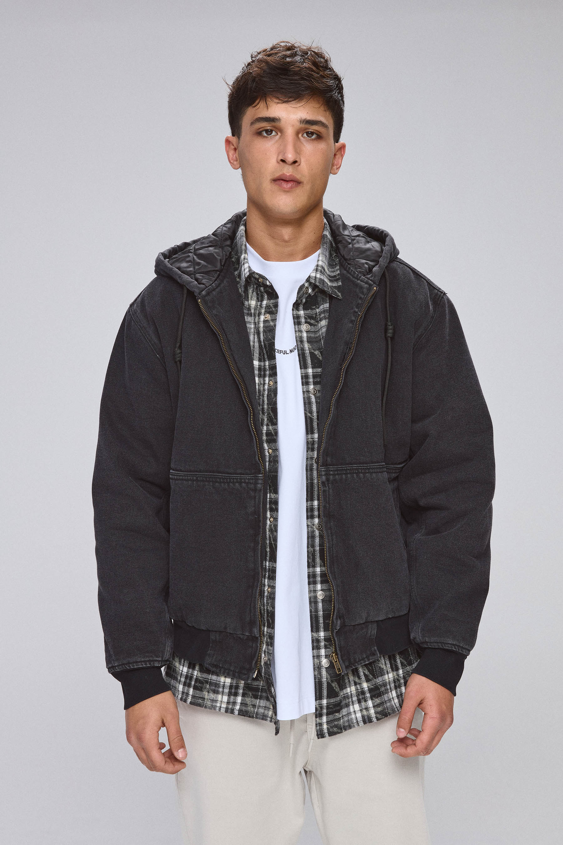 ג'קט בומבר ג'ינס