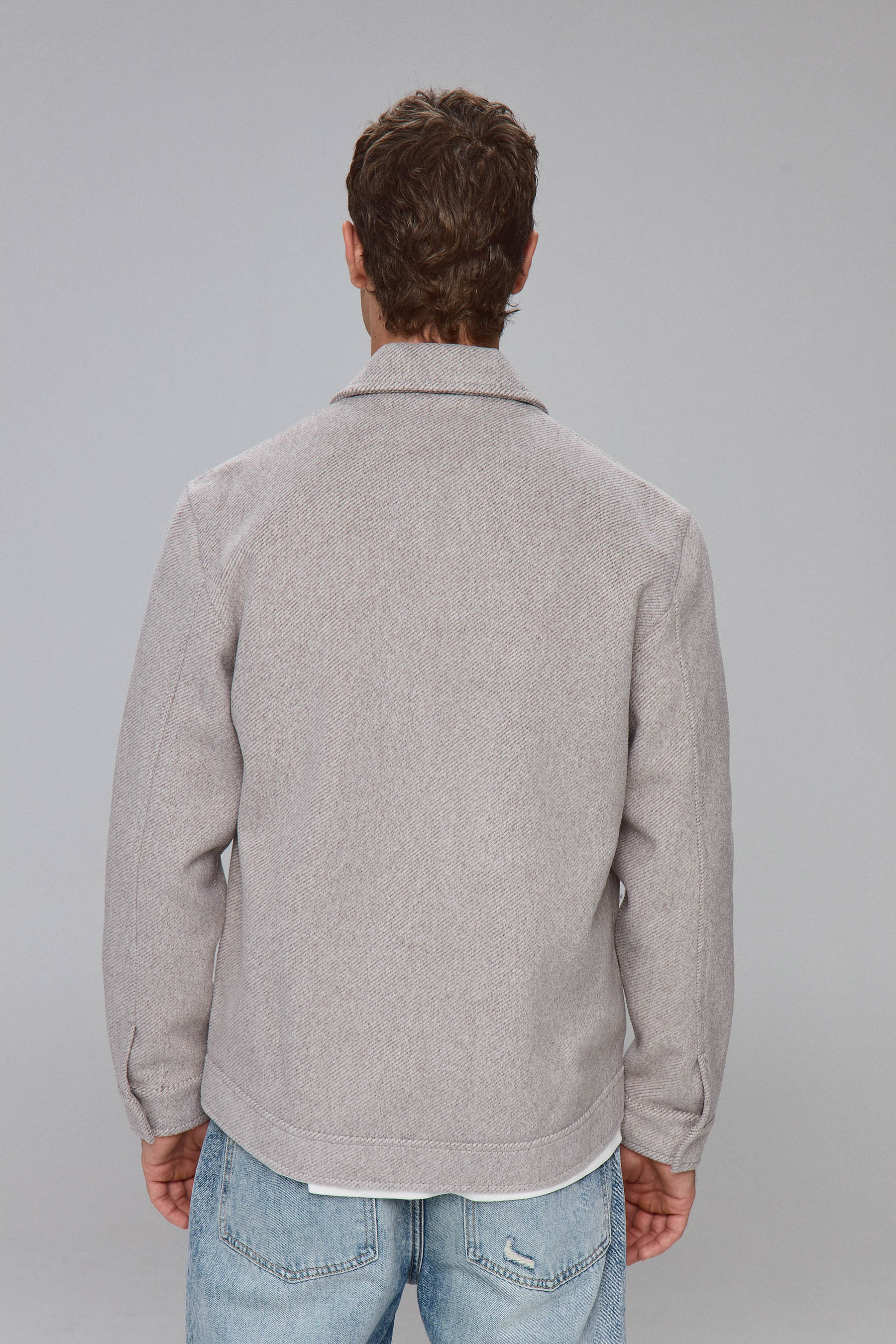 ג'קט צמר דיאגונל