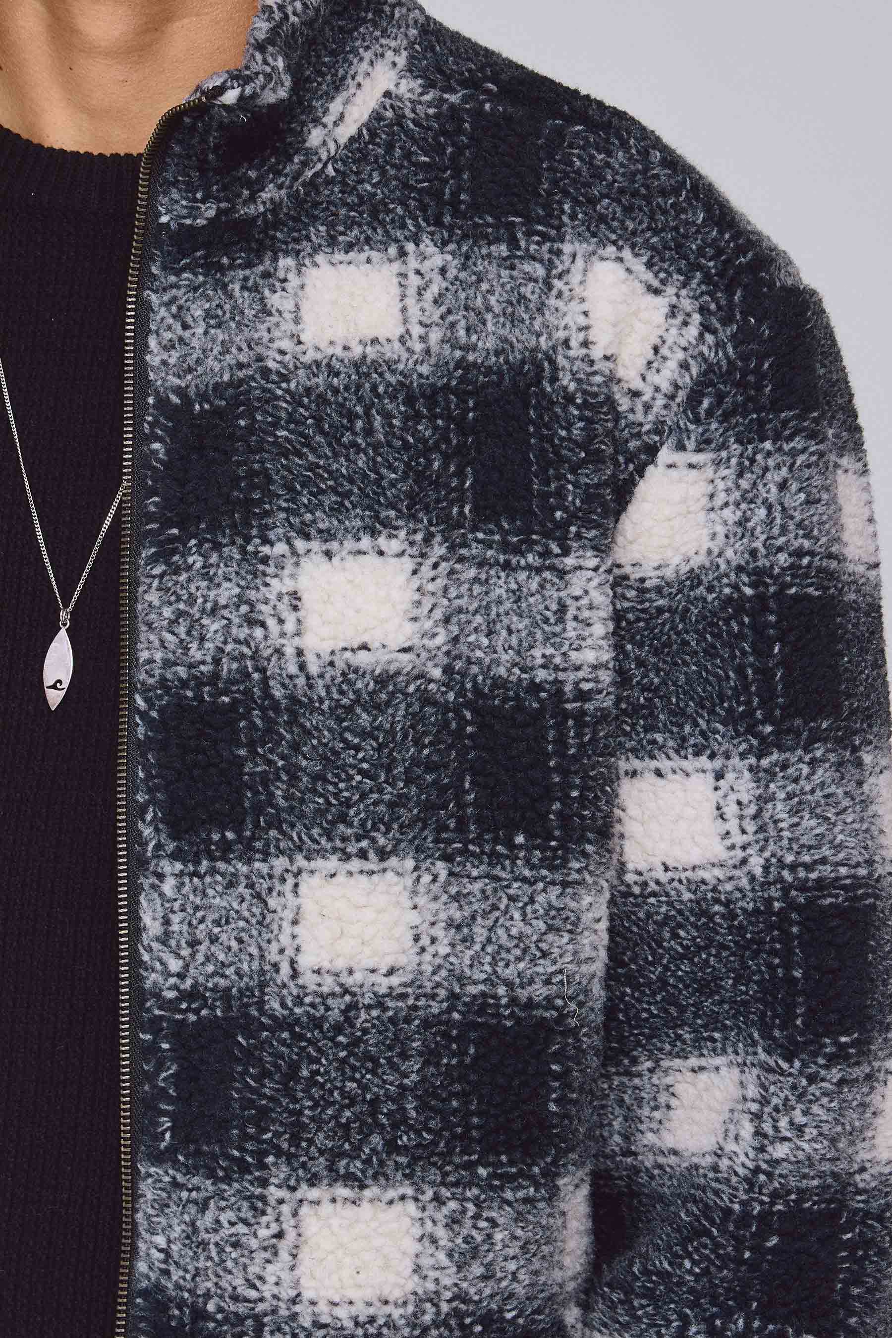 ג'קט קוזי משובץ