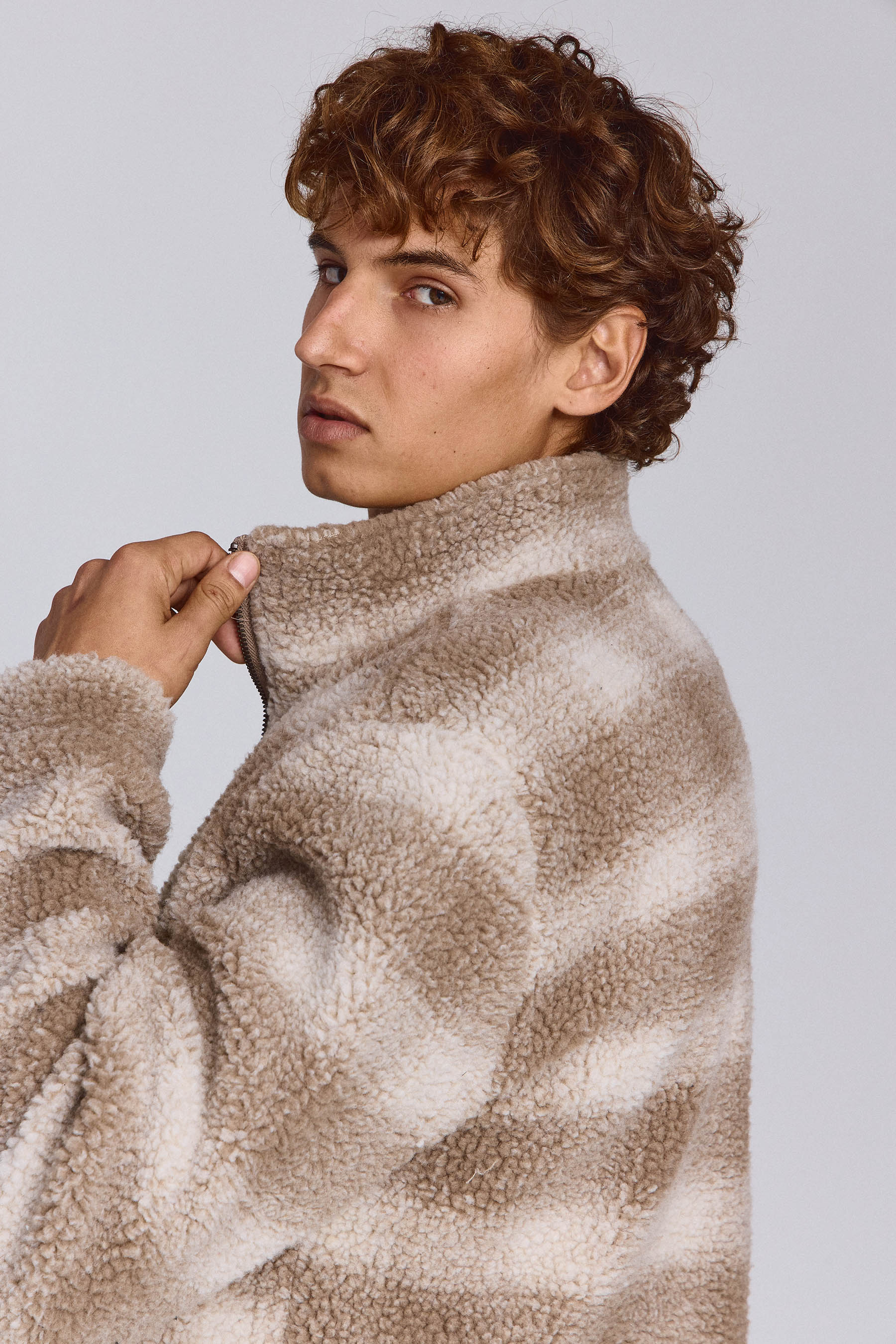 ג'קט קוזי משובץ