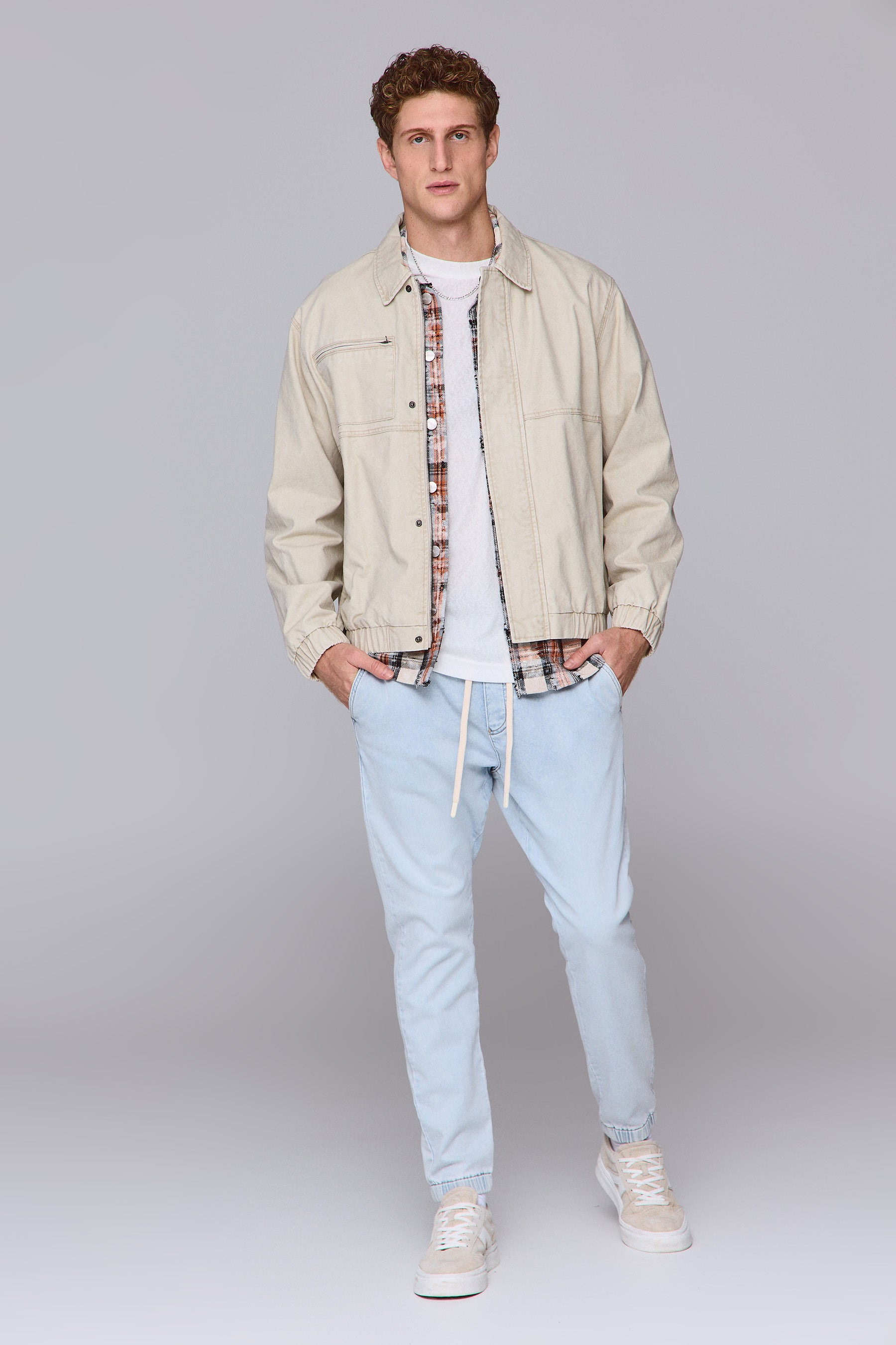 ג'קט וורקר קנבס