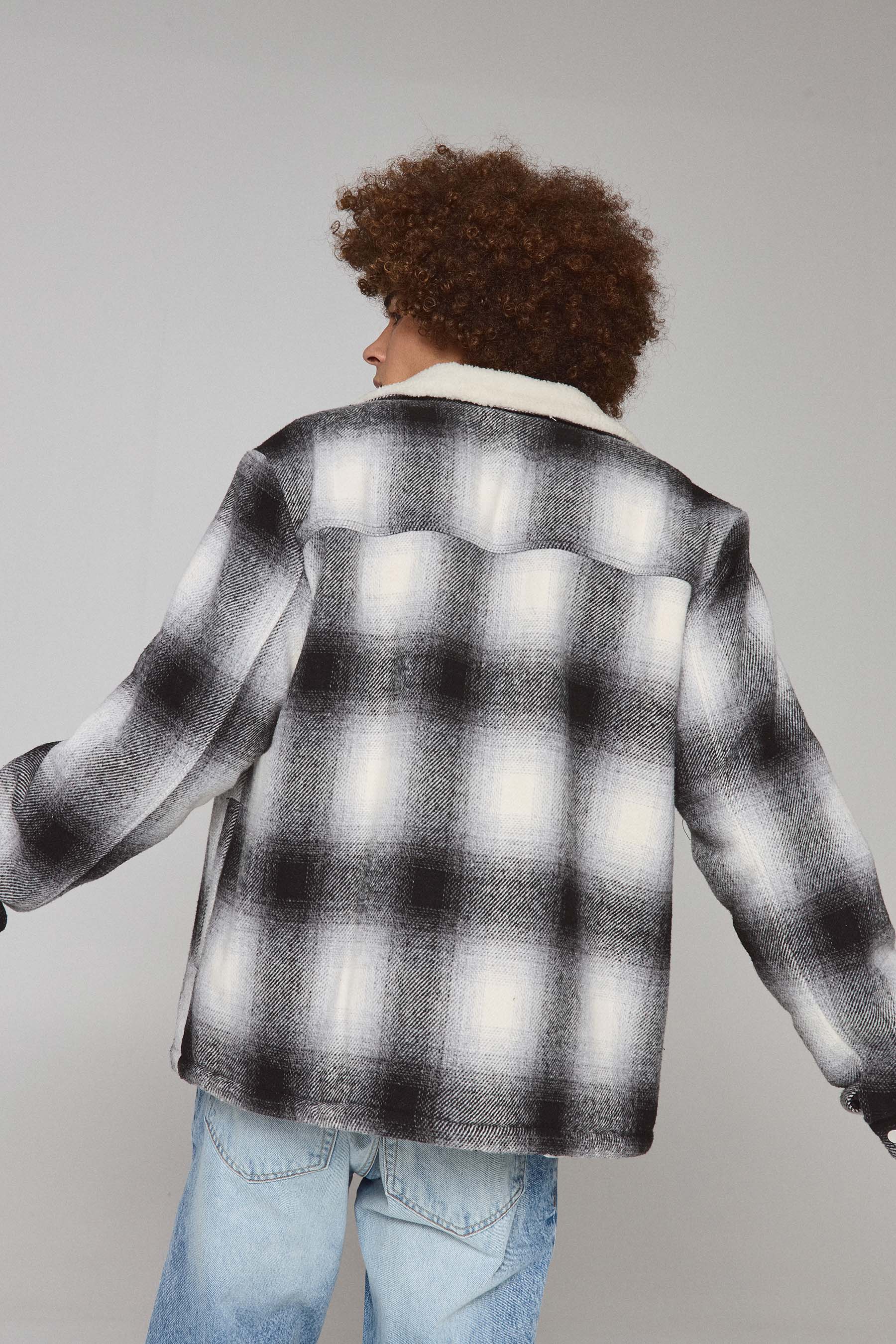 ג'קט ארצ'י משובץ