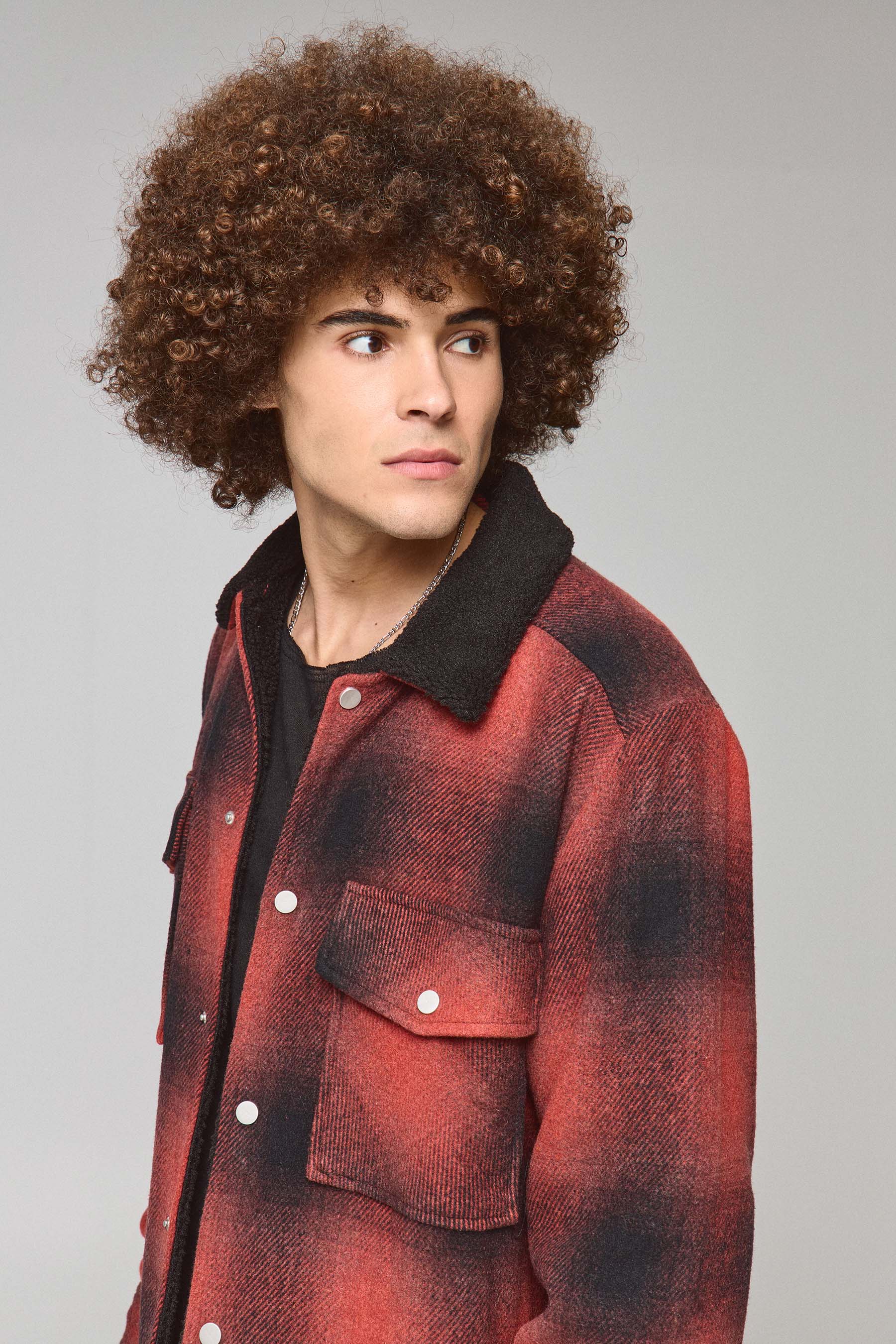 ג'קט ארצ'י משובץ