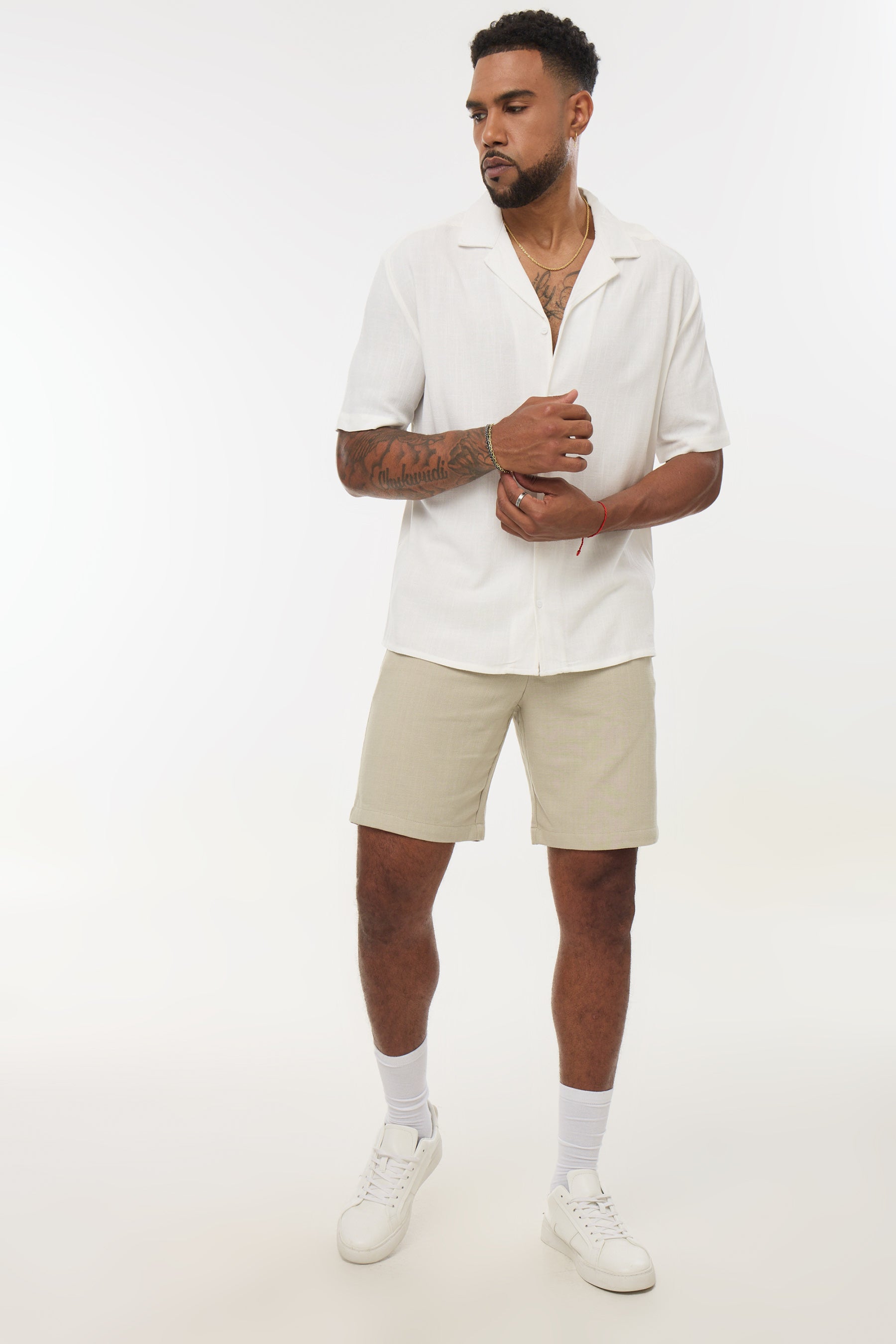 חולצת פשתן ויסקוזה